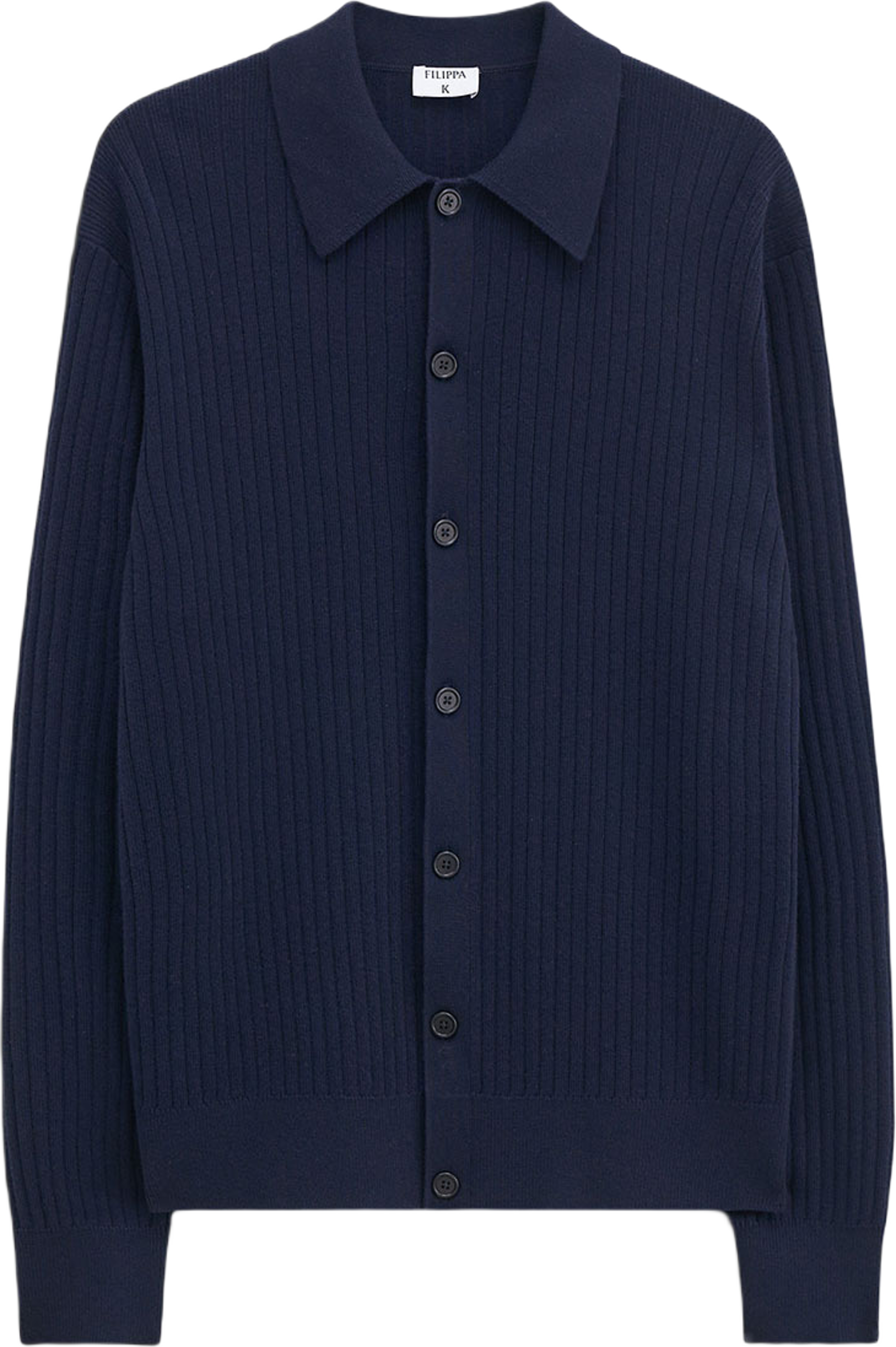 Cotton Merino Knit Shirt
