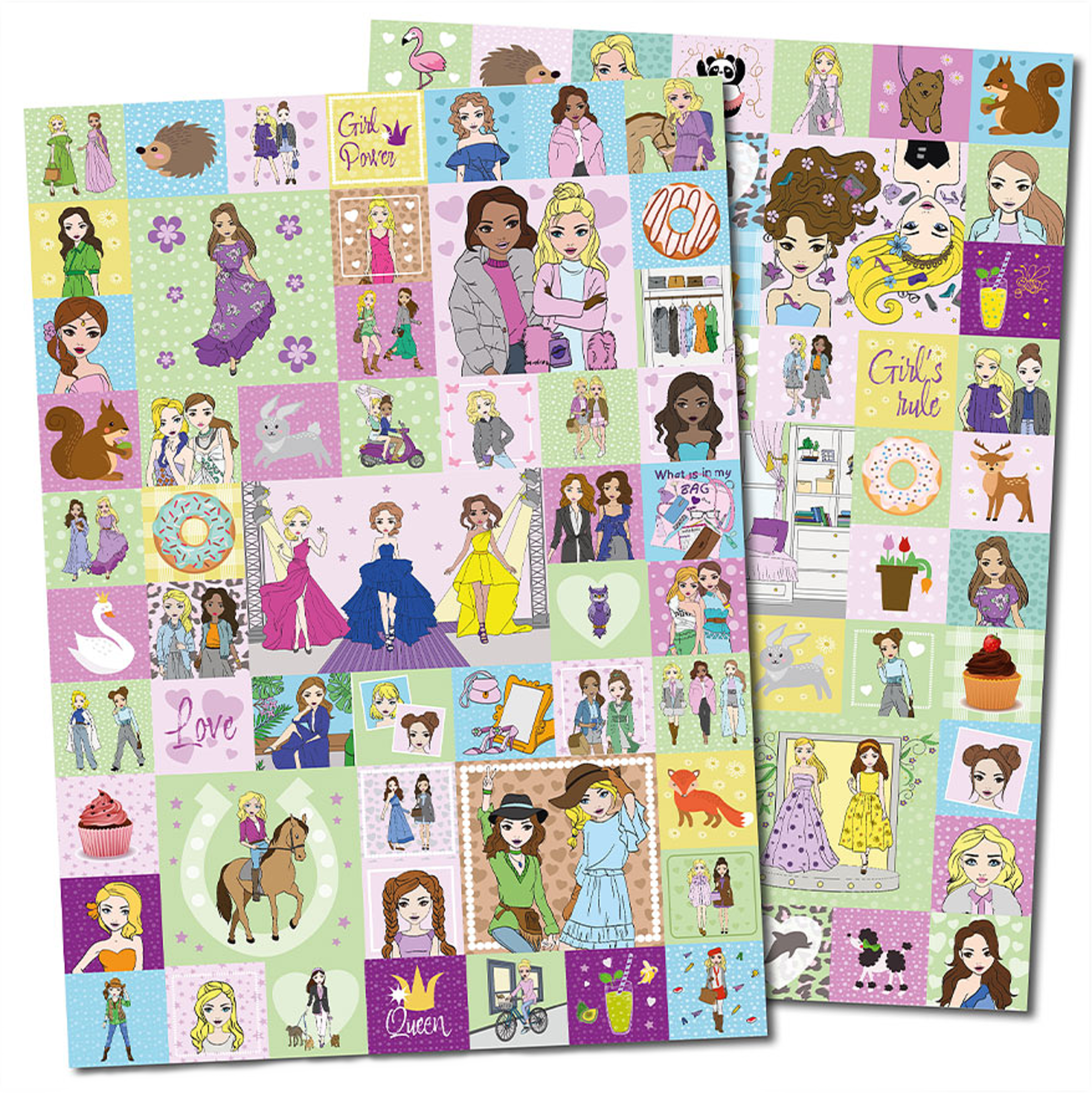 Fashion 100 Stickers