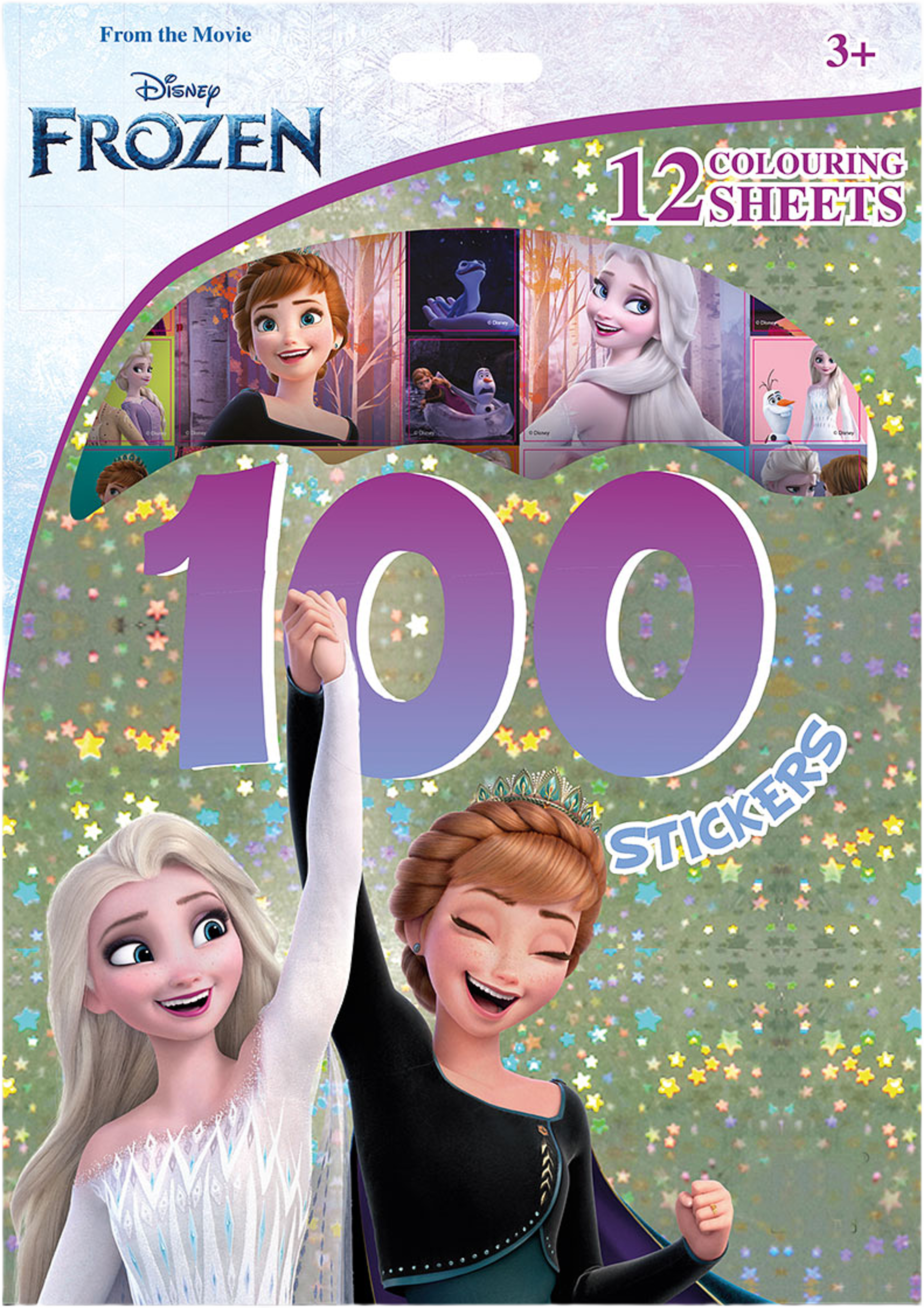 Frozen 100 Stickers