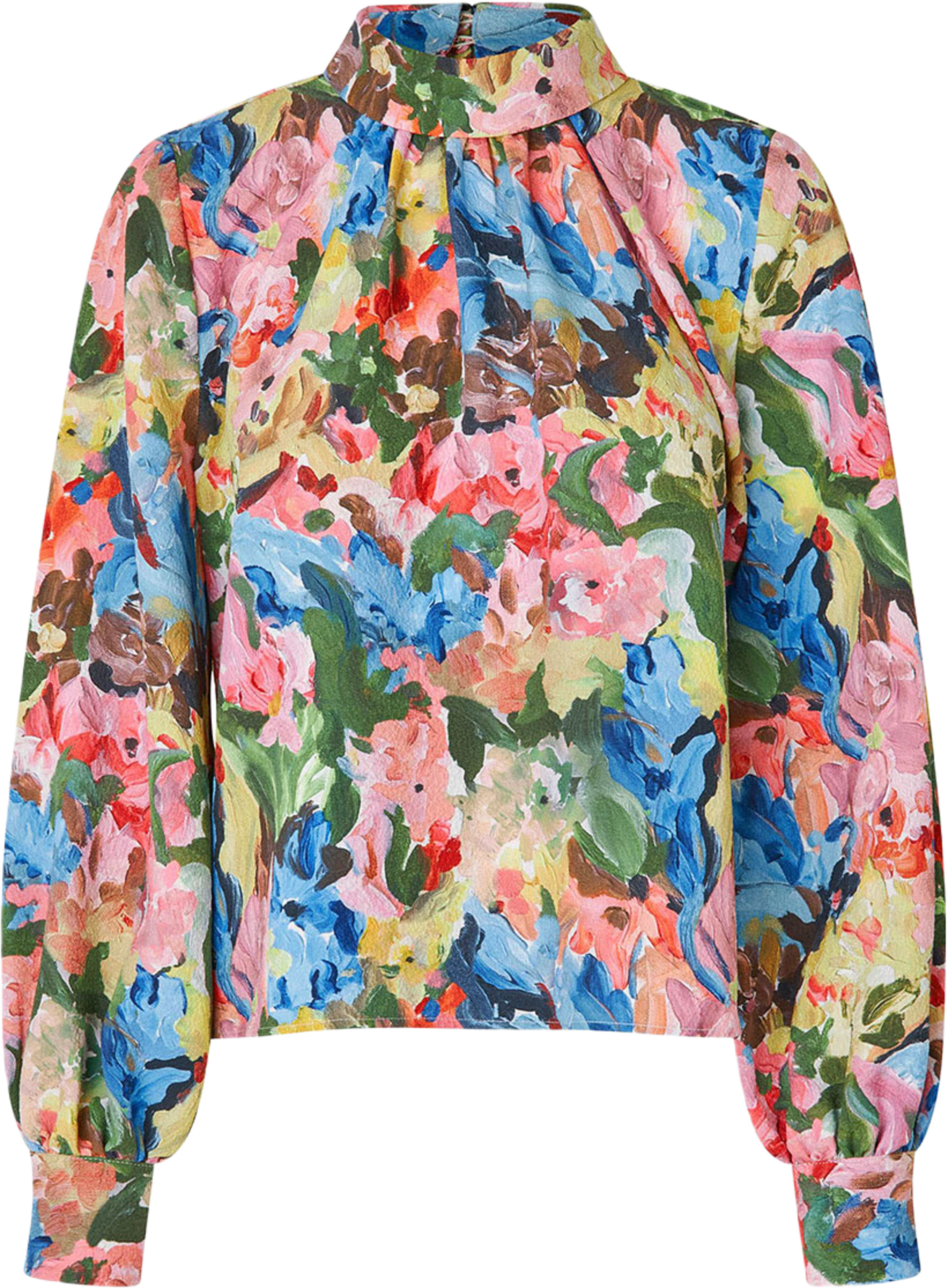 Gathered Long Sleeve Top
