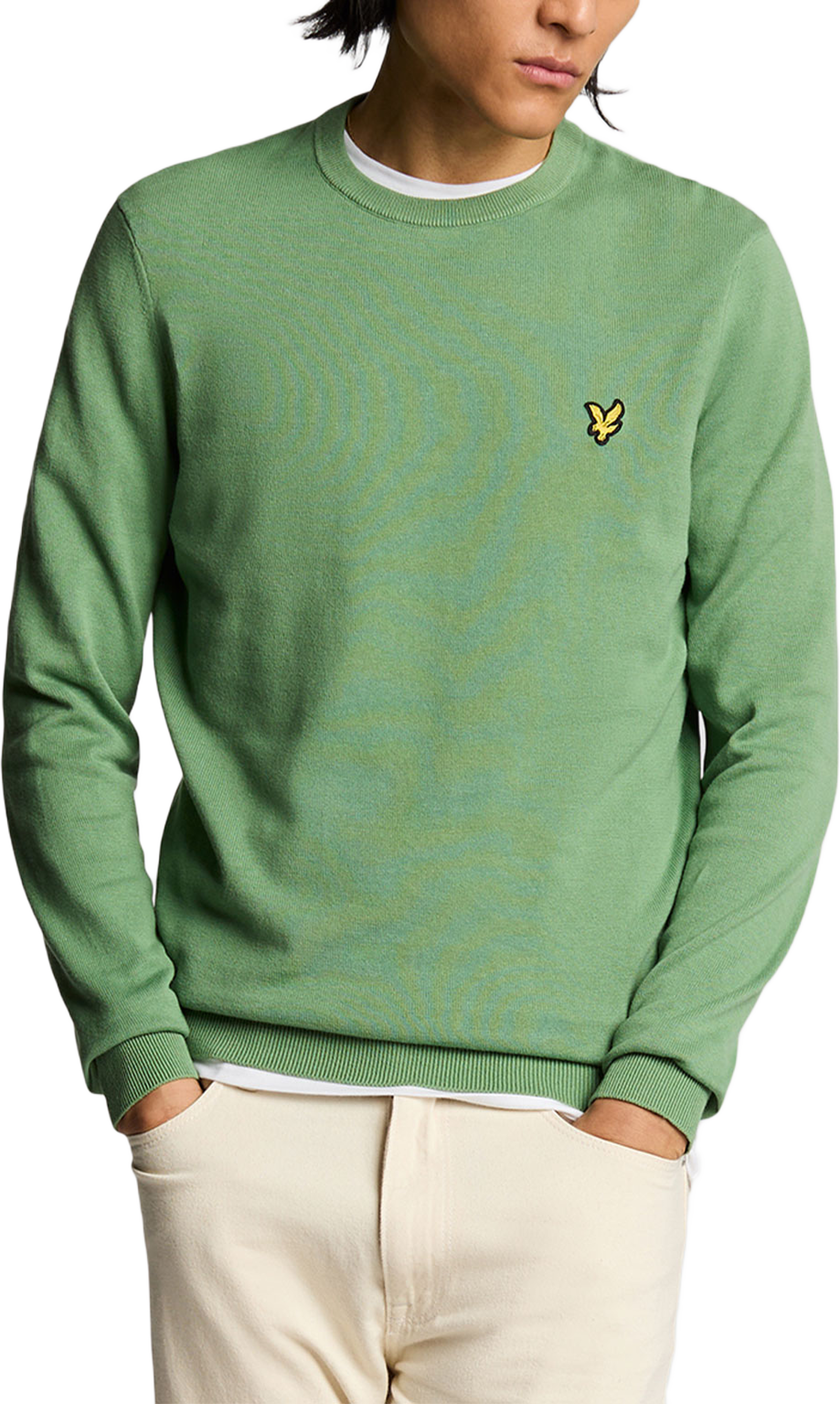 Cotton Crew Neck Jumper