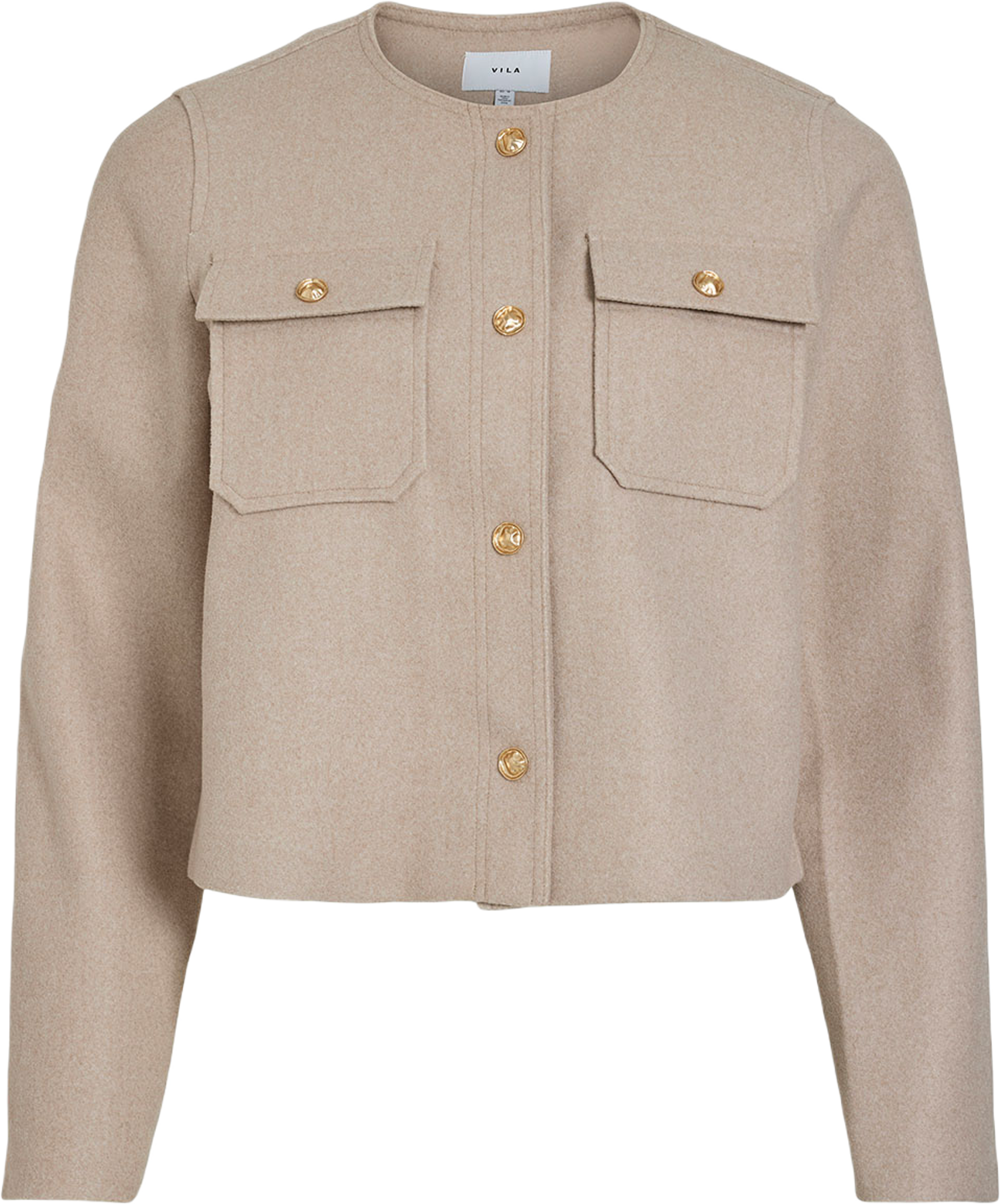 VISOLO O-NECK L/S JACKET/