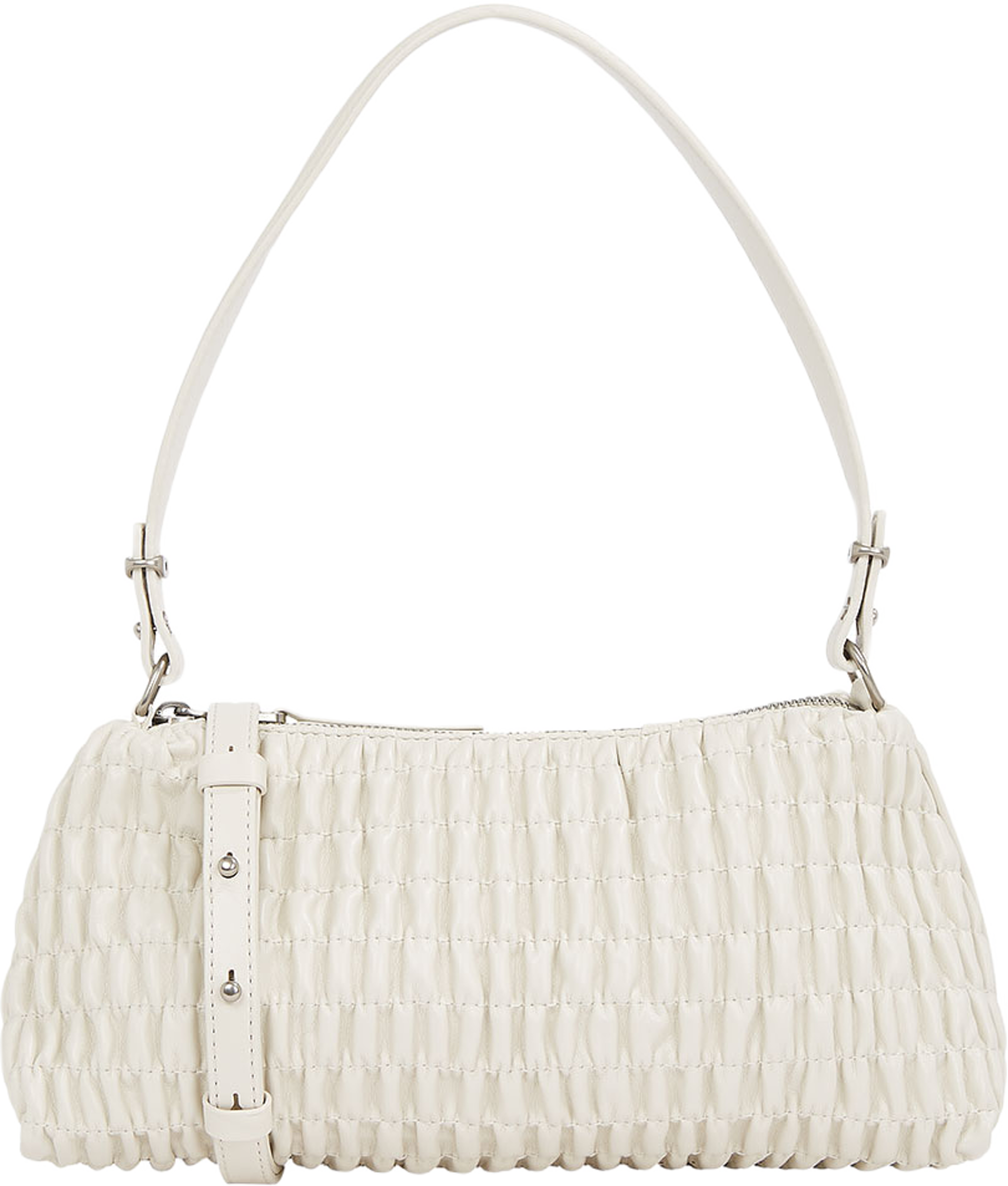Ruched Shoulder Bag