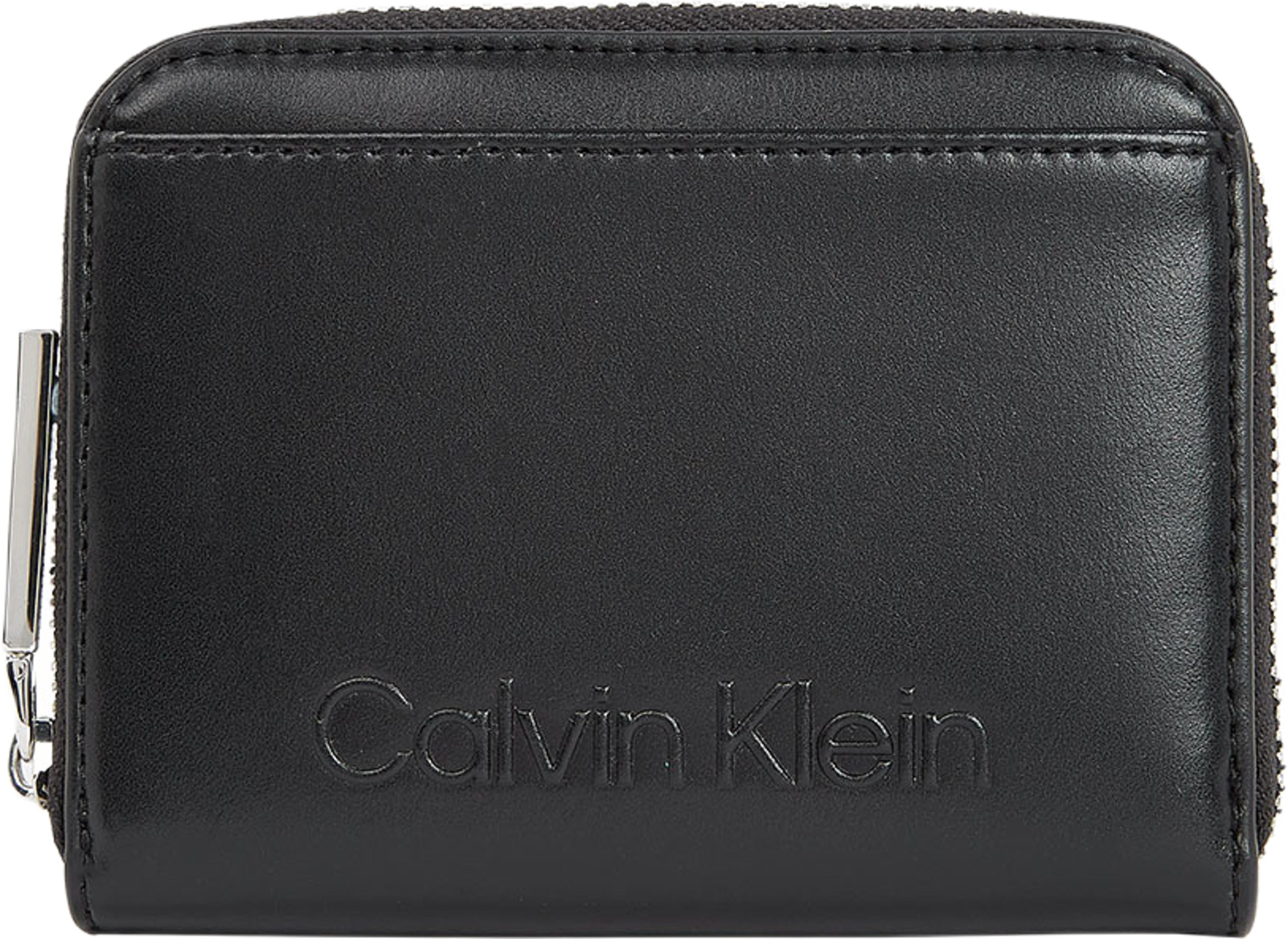 Zip around Wallet with Embossed Logo