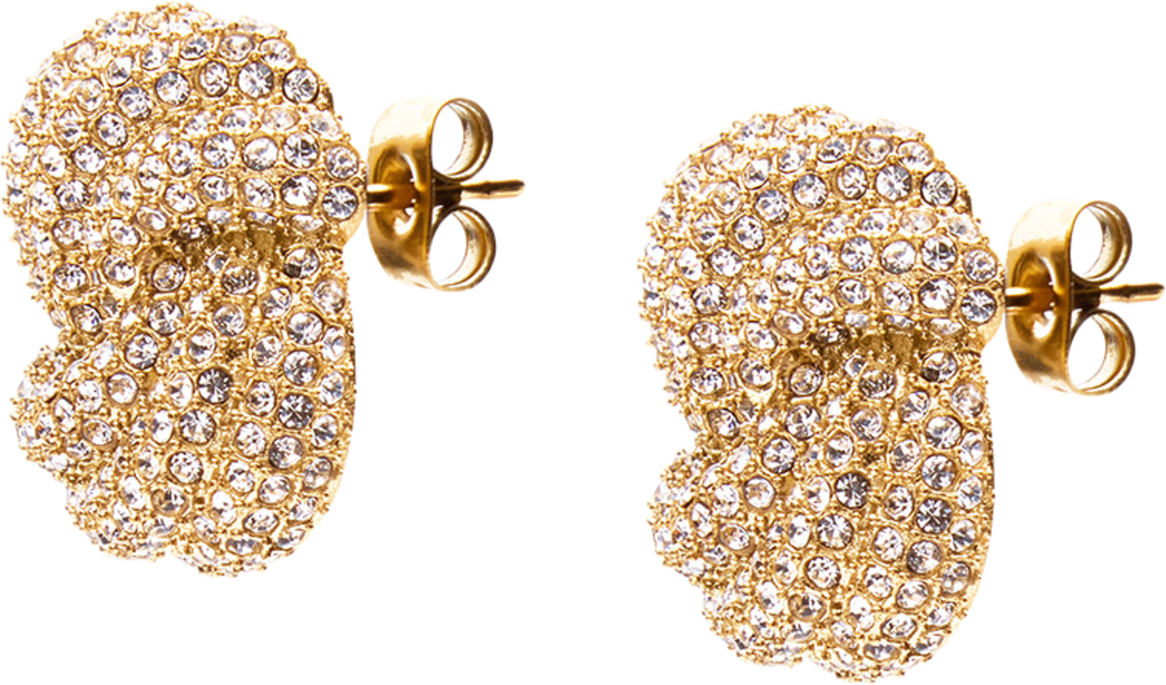 Emilia Gold Earrings, från Mockberg, i färgen Gold. Klicka för att öppna bilden i stort format