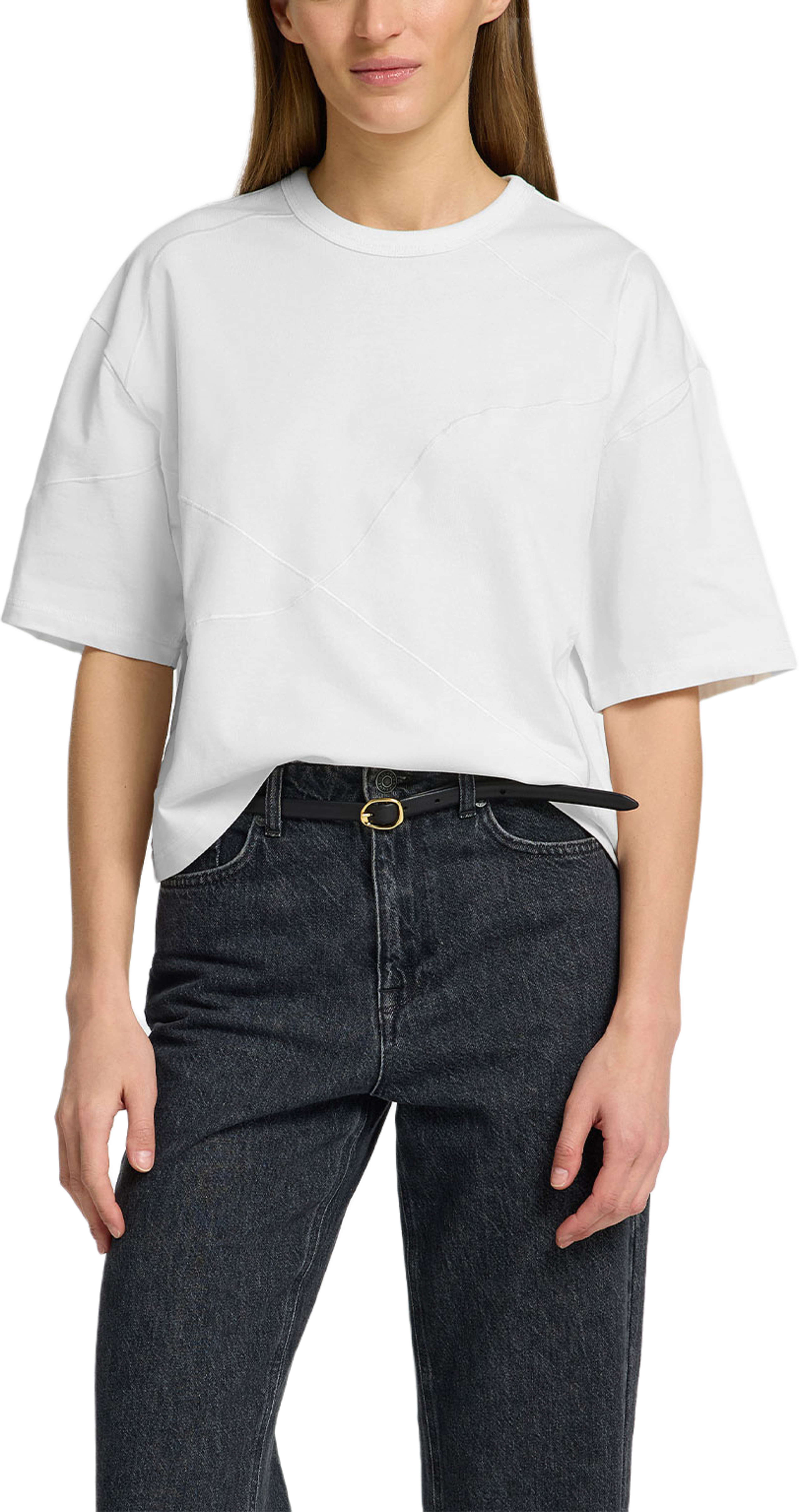 Slfpenny Ss Embroidered Tee