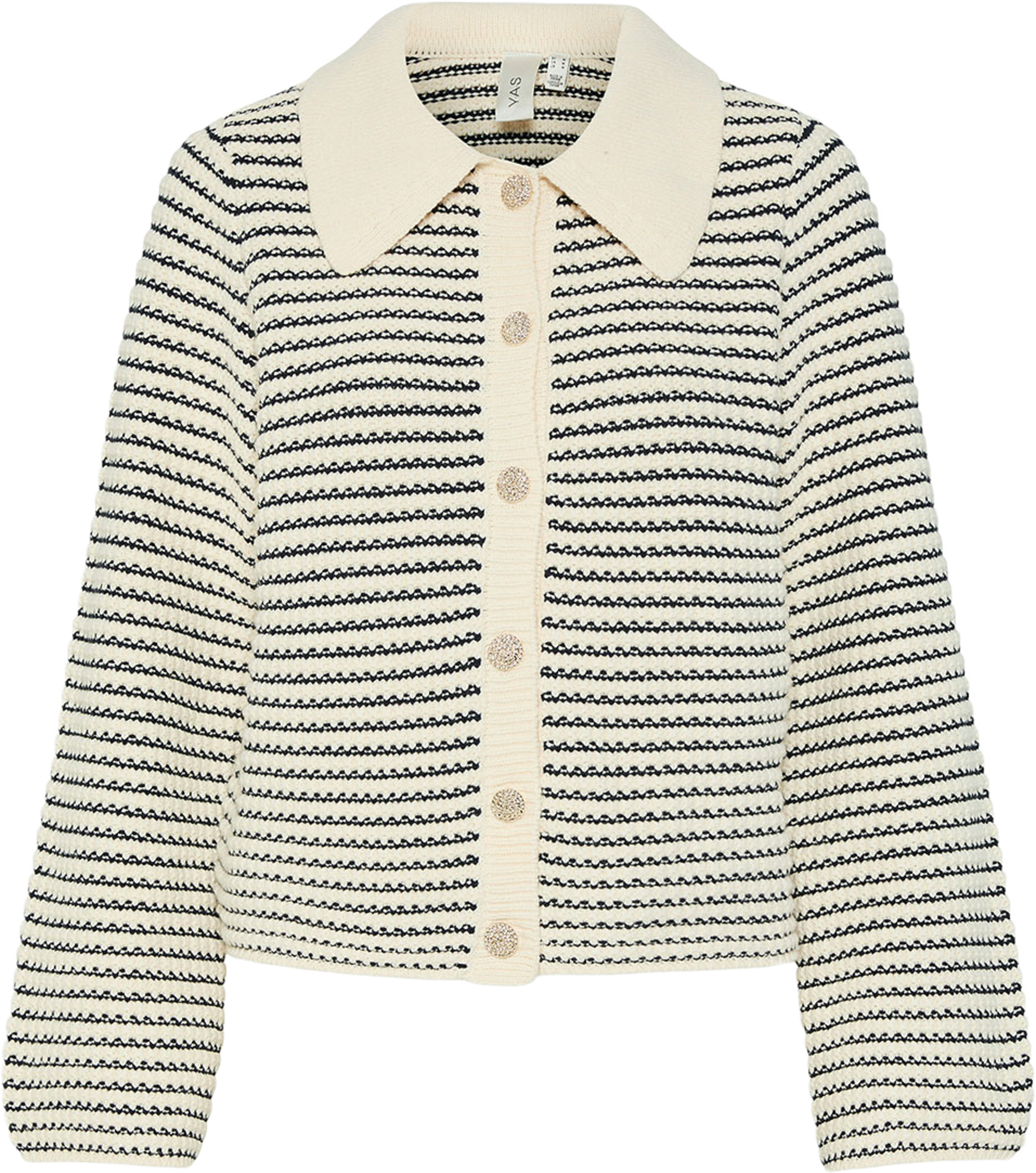 Yasfanto Ls Knit Cardigan S.