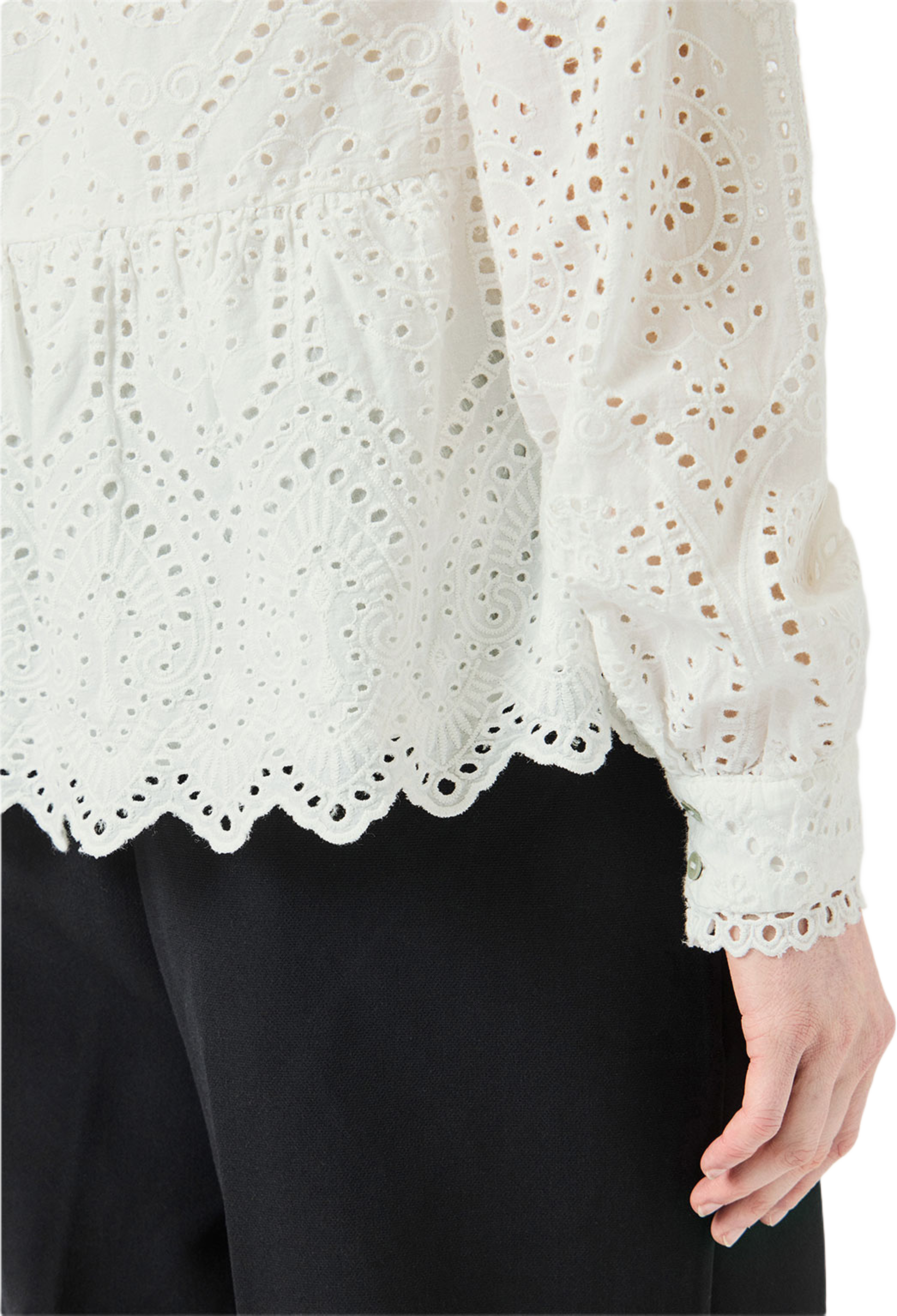 Yasholi Topp, från Y.A.S, i färgen Star White. Klicka för att öppna bilden i stort format