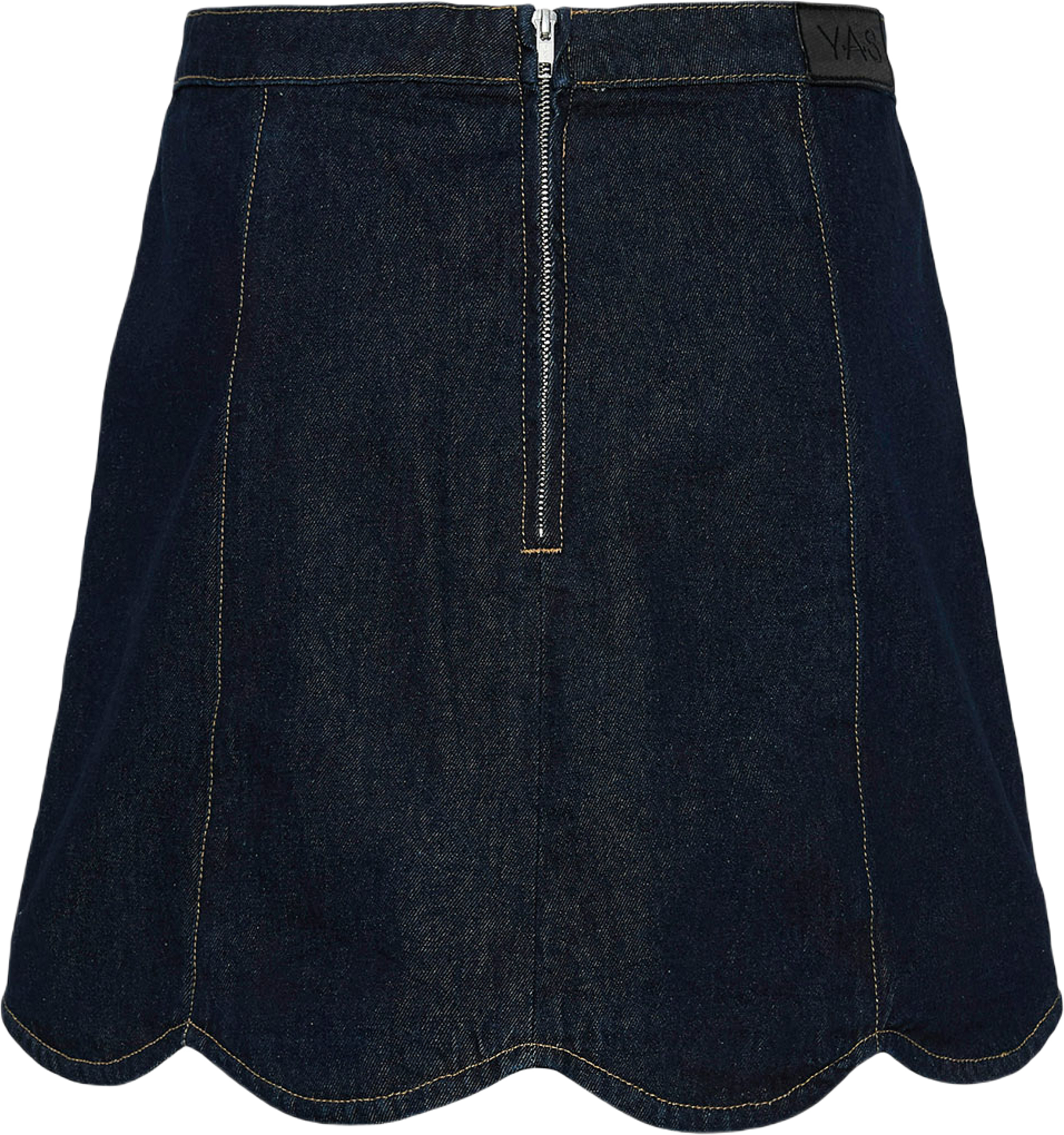 Yasmaria Hw Short Denim Skirt S.