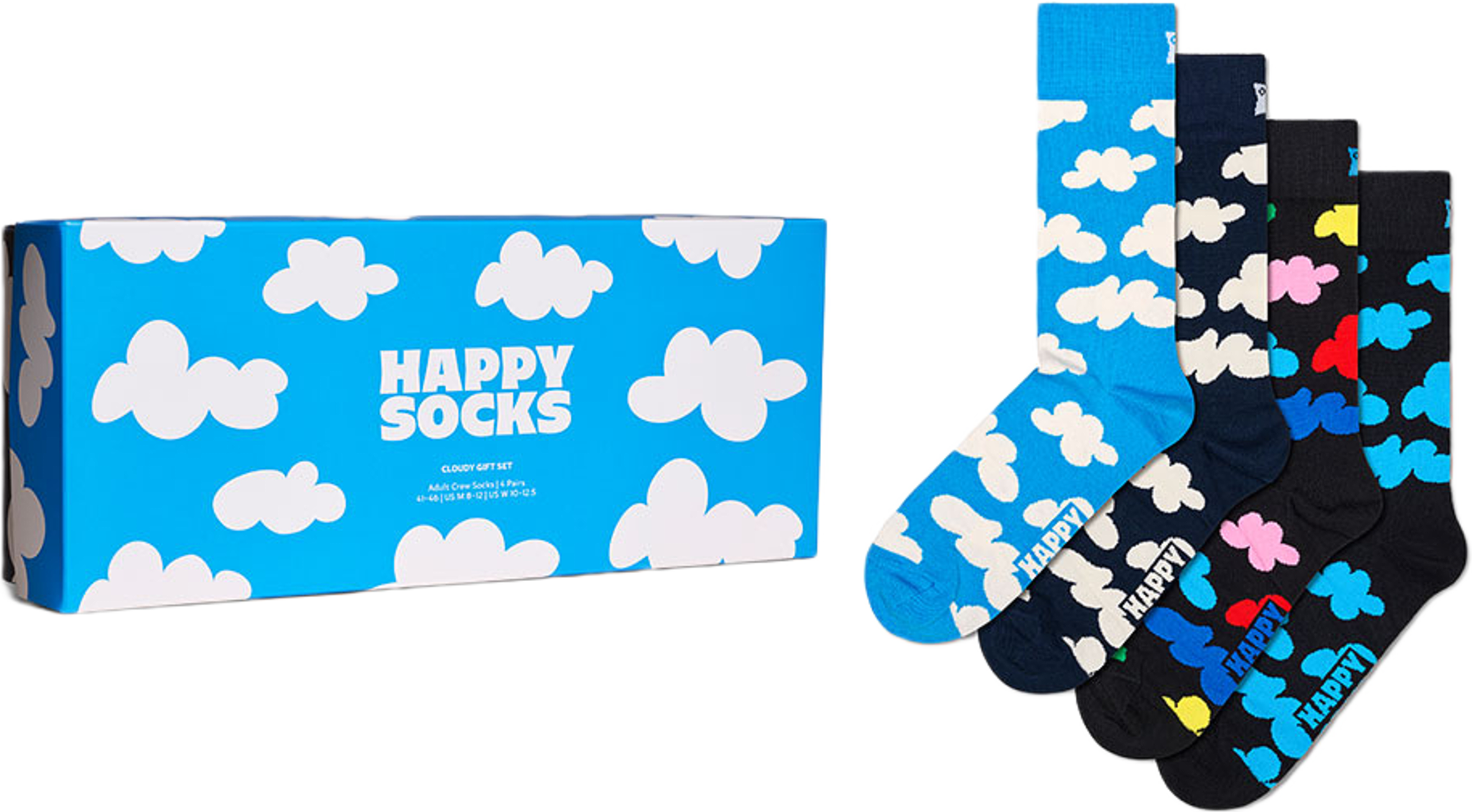 4-Pack Cloudy Socks Gift Set