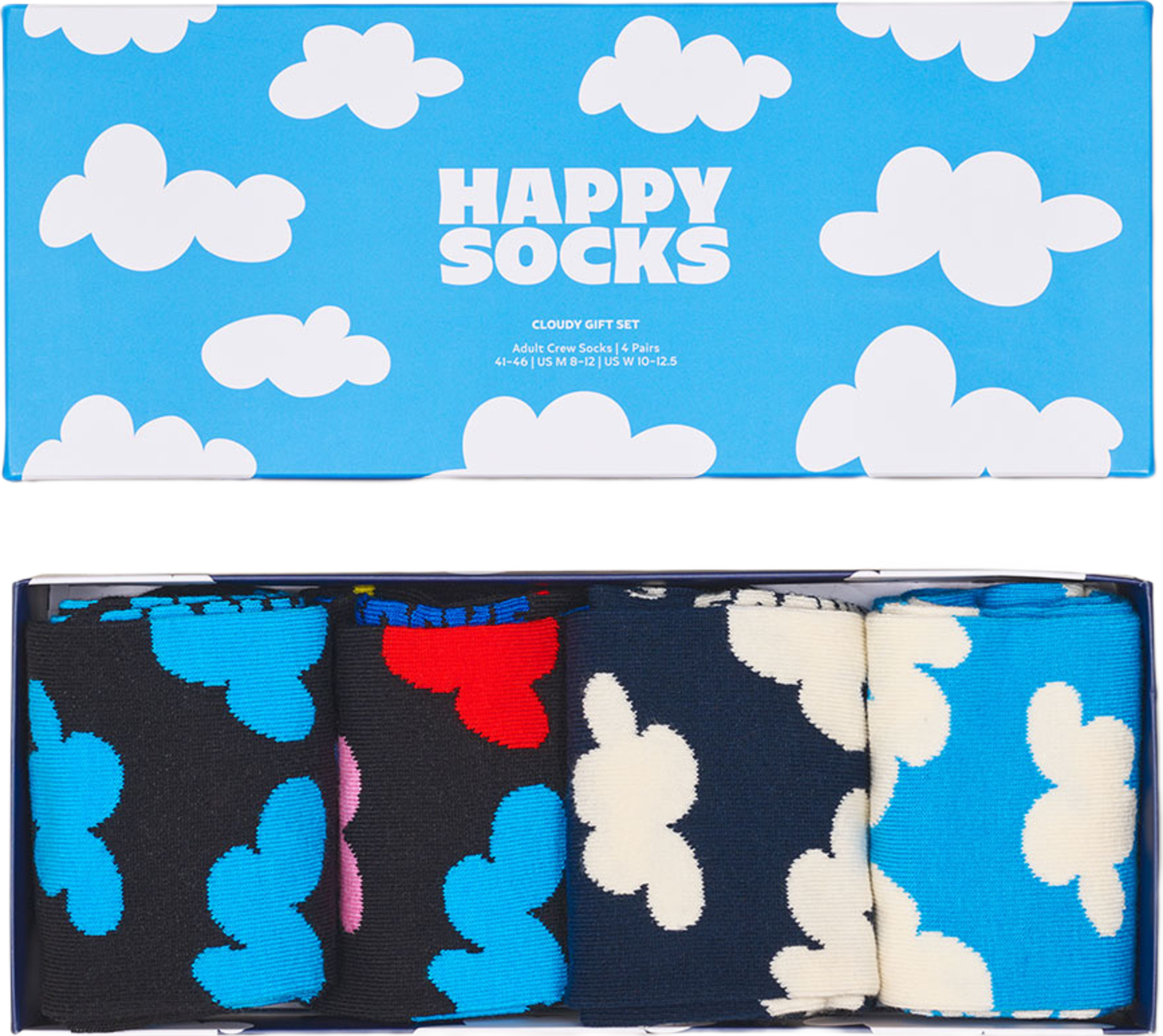 4-Pack Cloudy Socks Gift Set