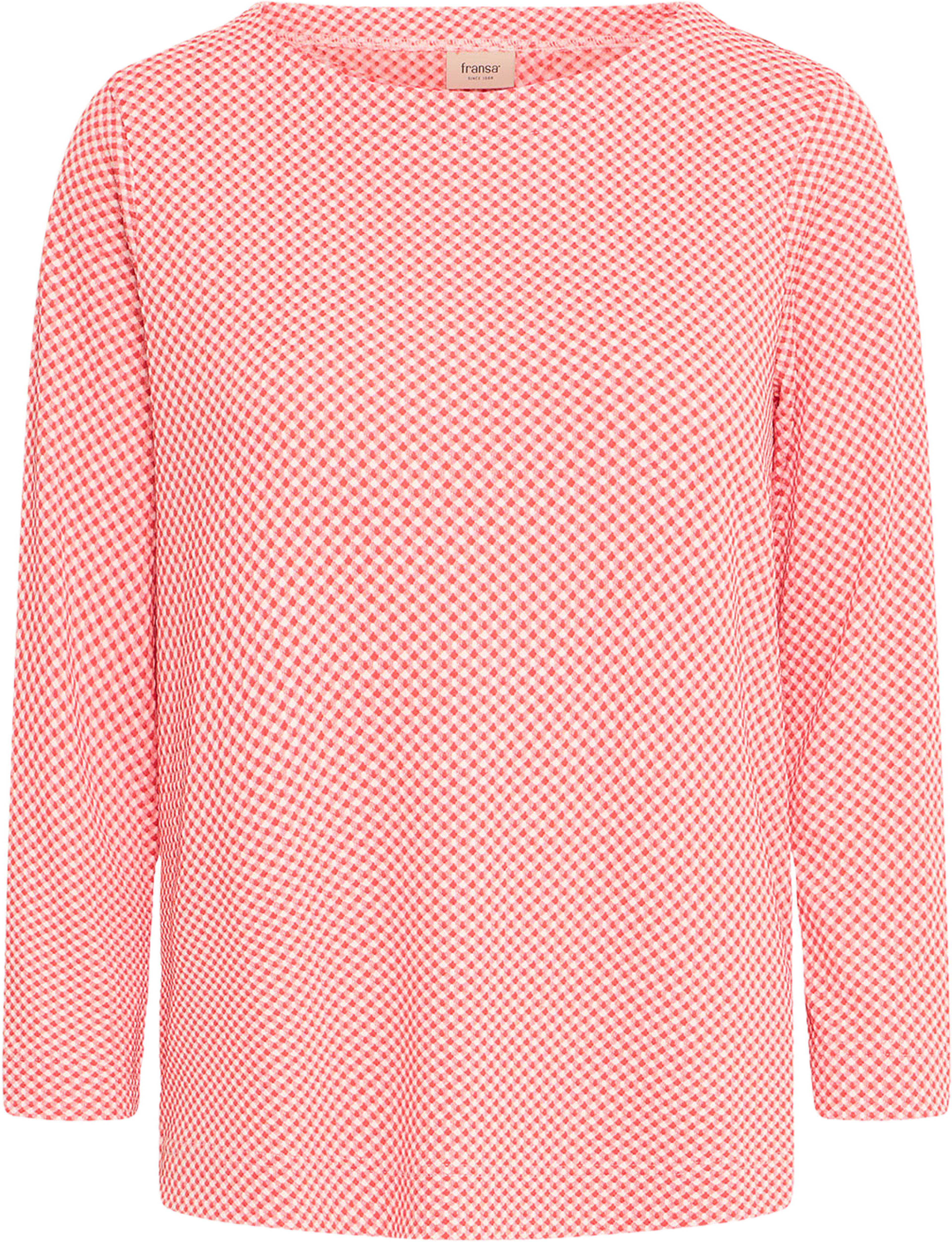 NIA 2 T-shirt, från Fransa, i färgen Poinsettia Mix. Klicka för att öppna bilden i stort format