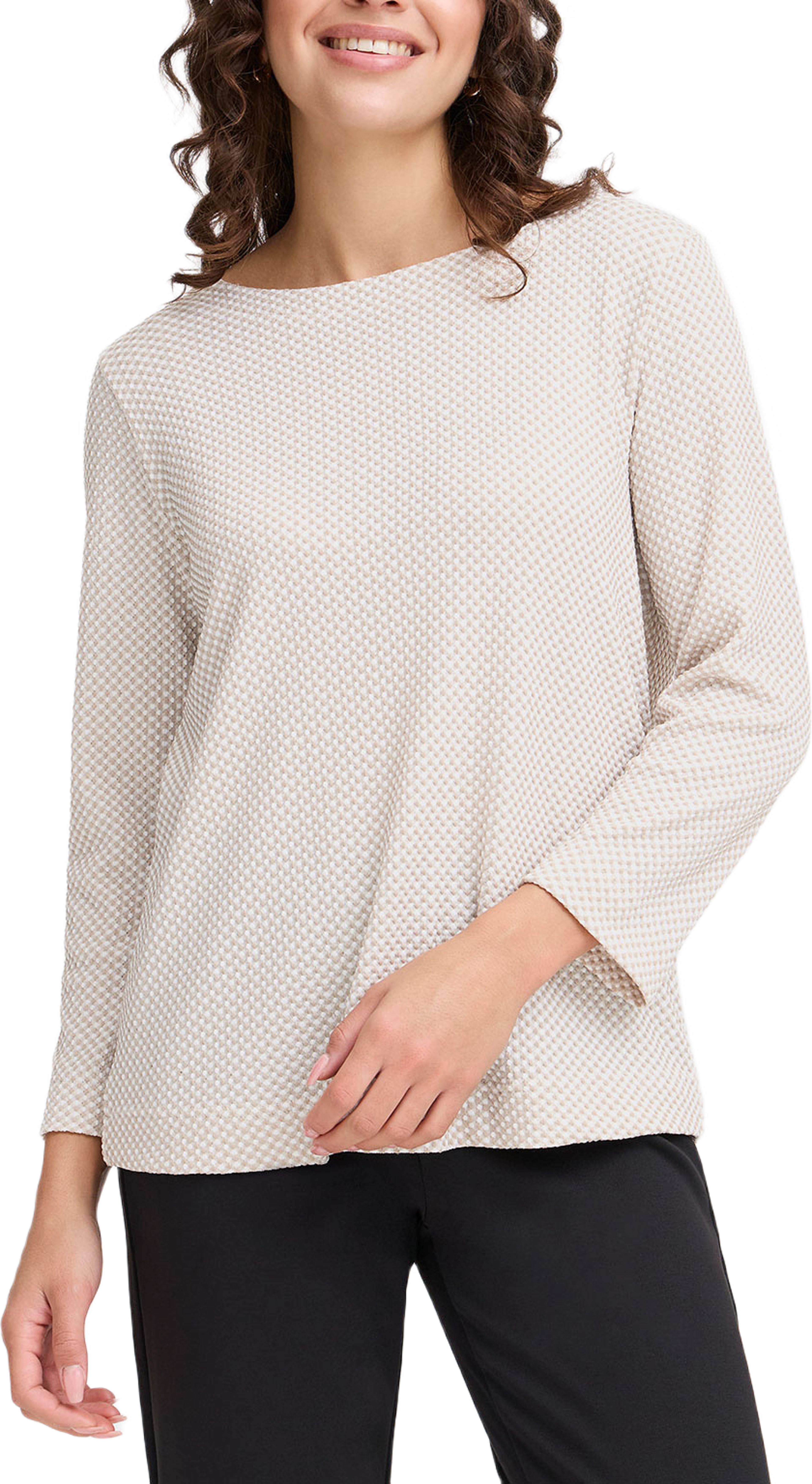 NIA 2 T-shirt, från Fransa, i färgen Cornstalk Mix. Klicka för att öppna bilden i stort format