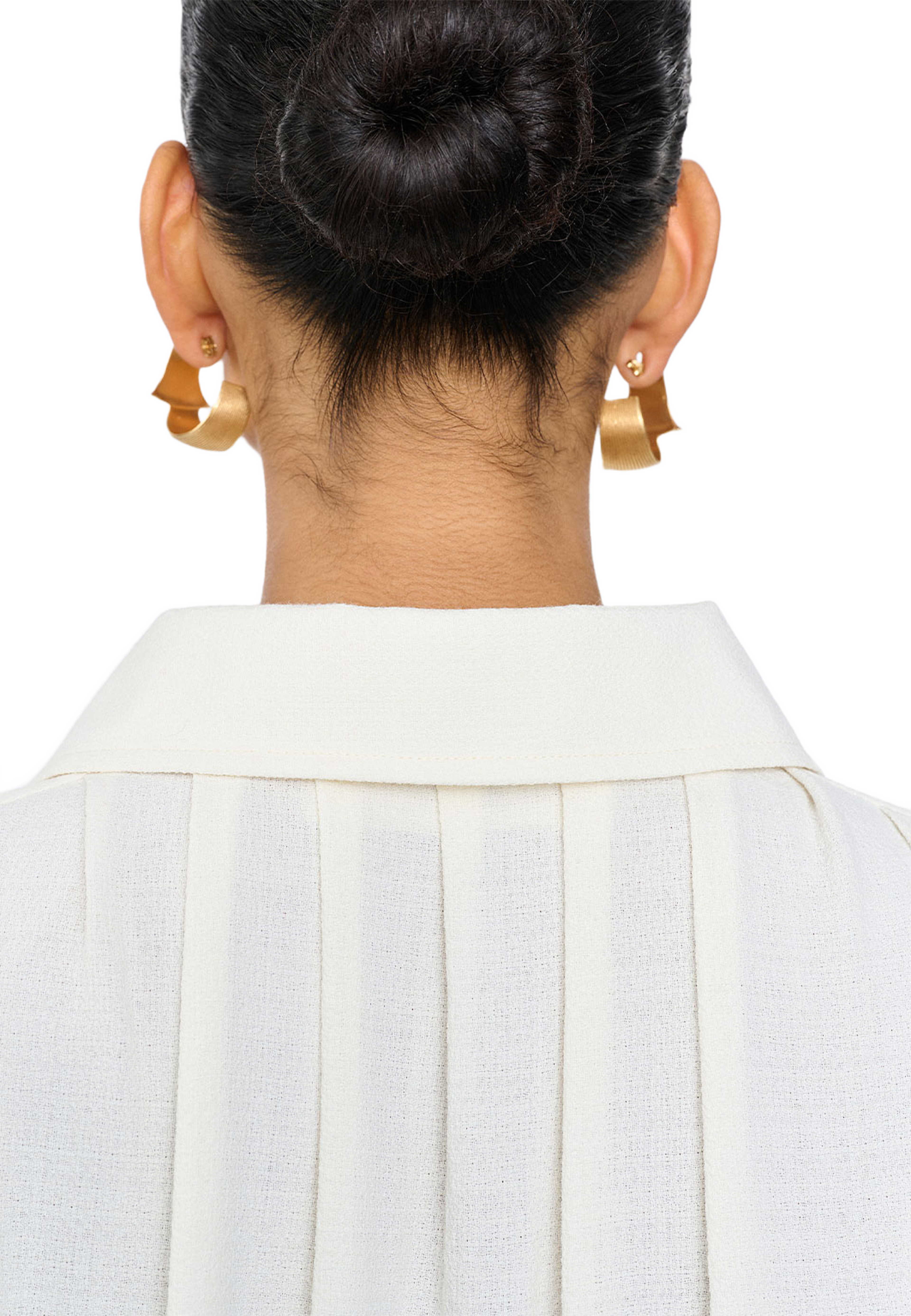 Anaïs Shirt Off White Crepe