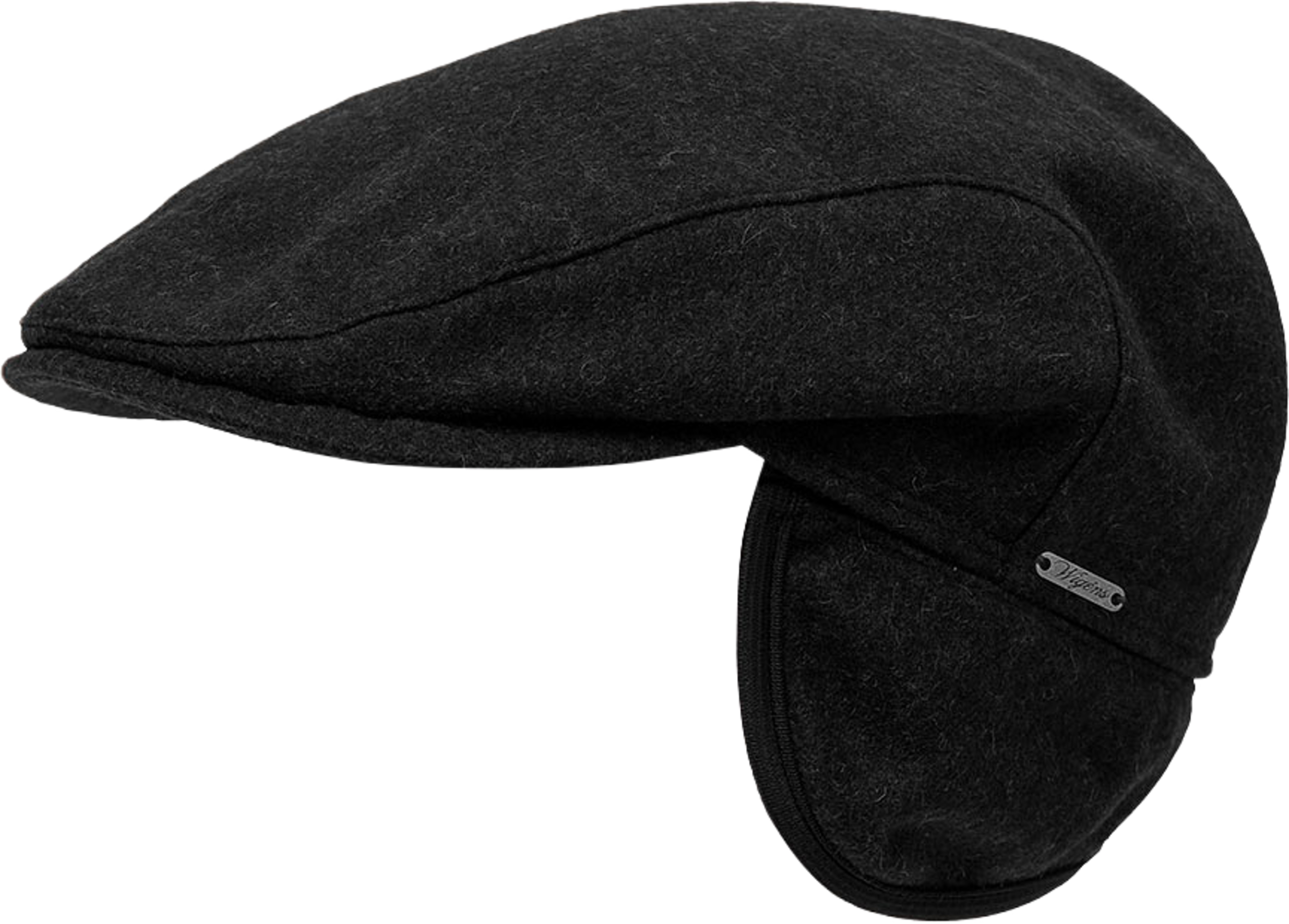 Ivy Slim Cap, från Wigens, i färgen Black. Klicka för att öppna bilden i stort format