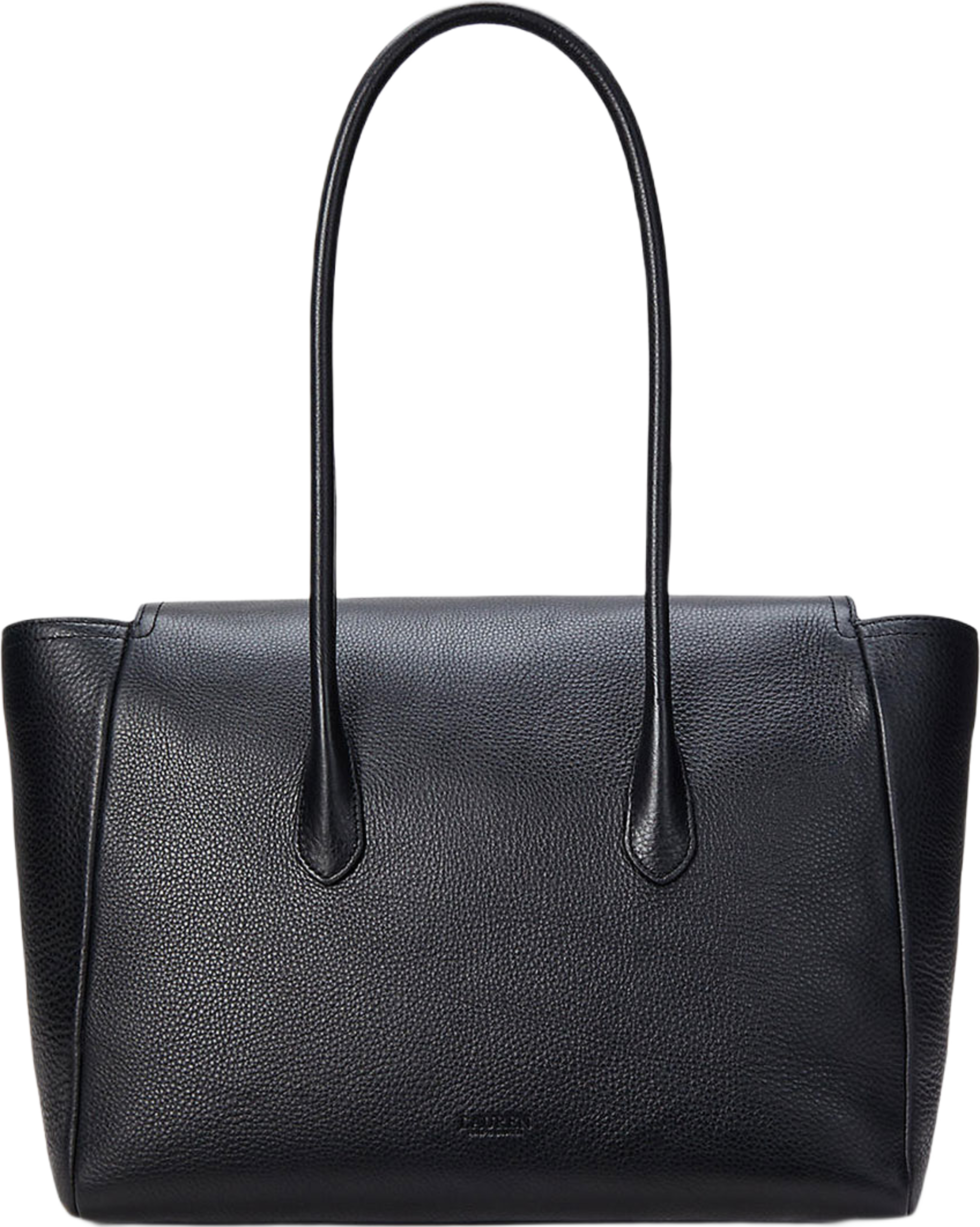 Pebbled Leather Large Tanner Satchel