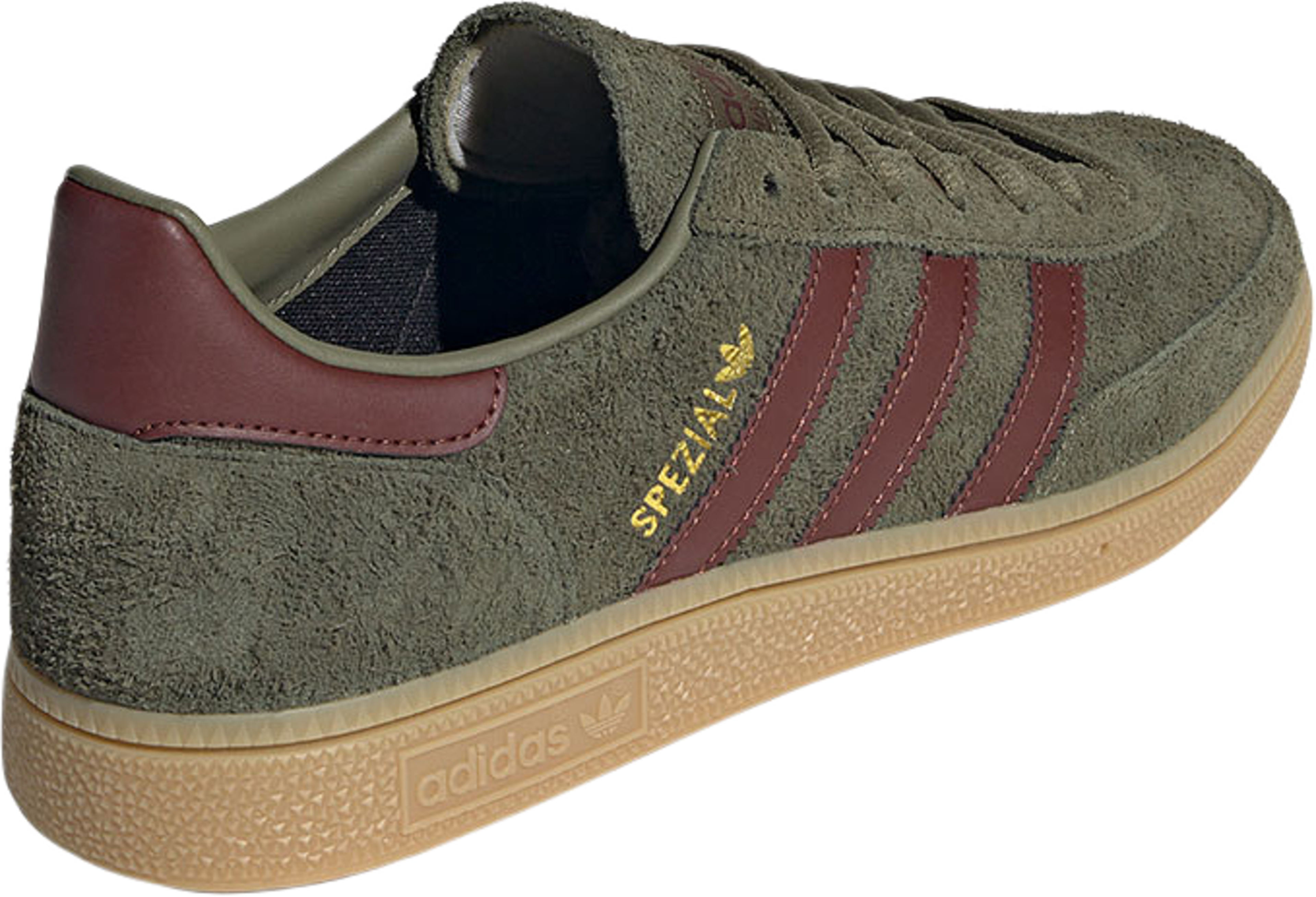 Handball Spezial Skor, från Adidas Originals, i färgen Focoli/Foxbrn/Gum3.