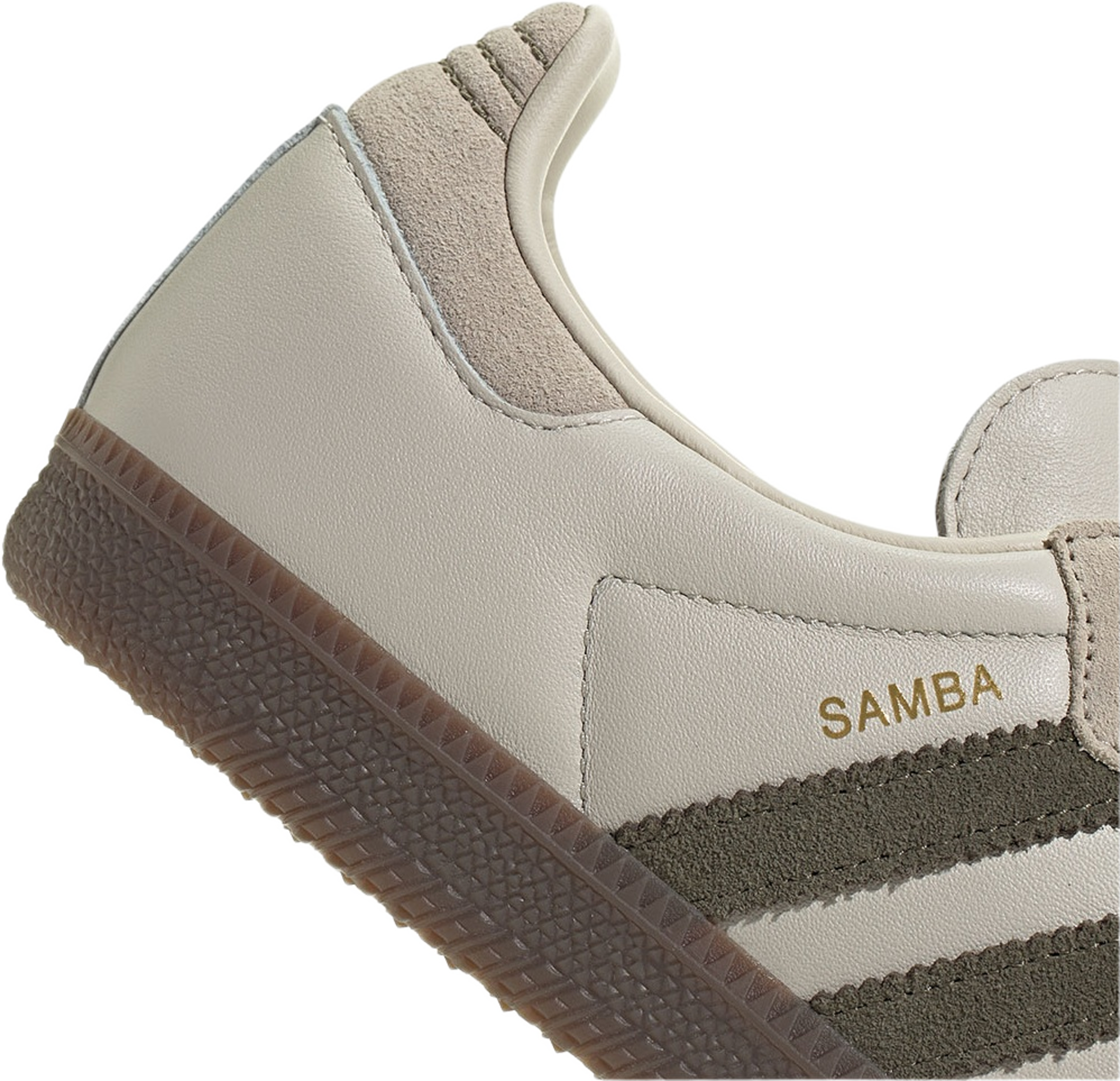 Samba OG Shoes, från Adidas Originals, i färgen Alumin/Medrkh/Gum5.