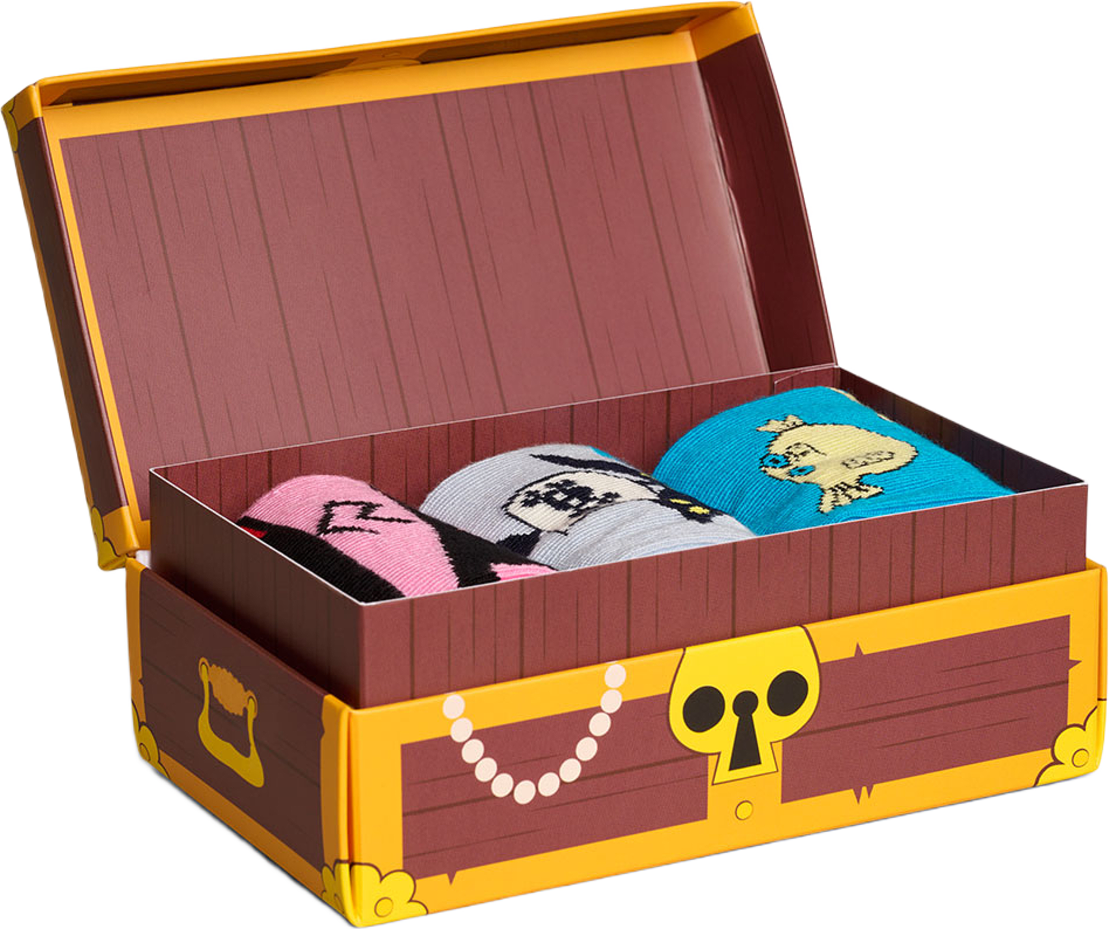 Kids 3-Pack Treasure Chest Socks Gift Set