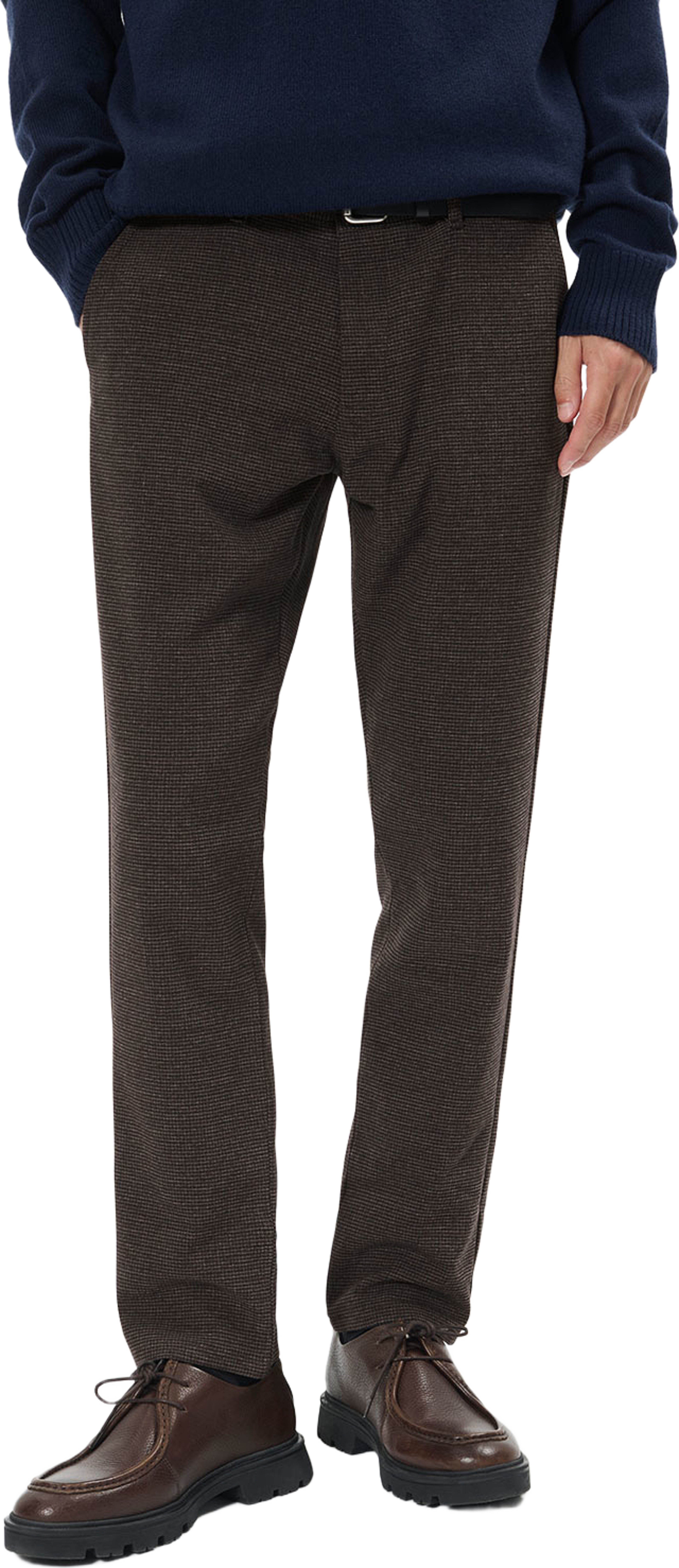 MAPristu Trousers, från Matinique, i färgen Small Brown Check.