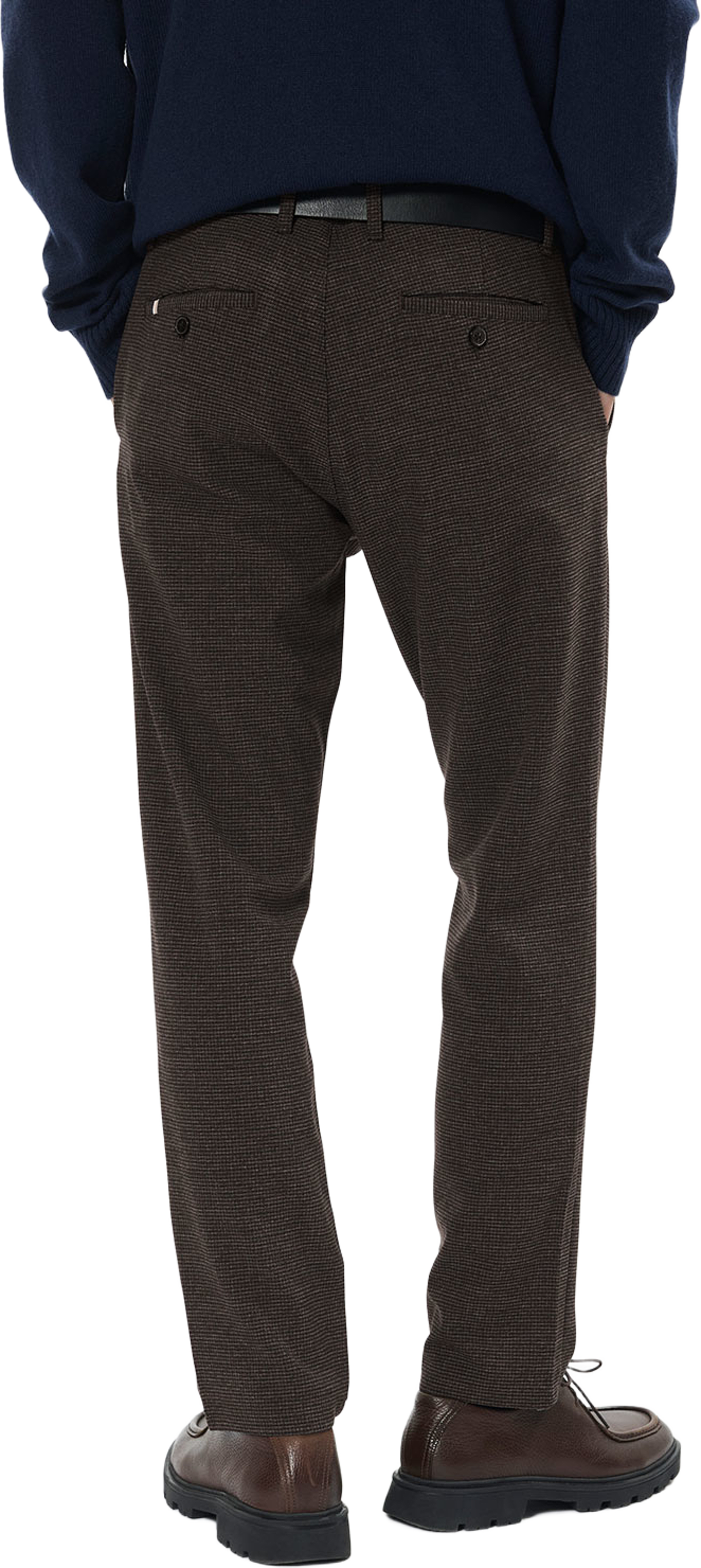 MAPristu Trousers, från Matinique, i färgen Small Brown Check.