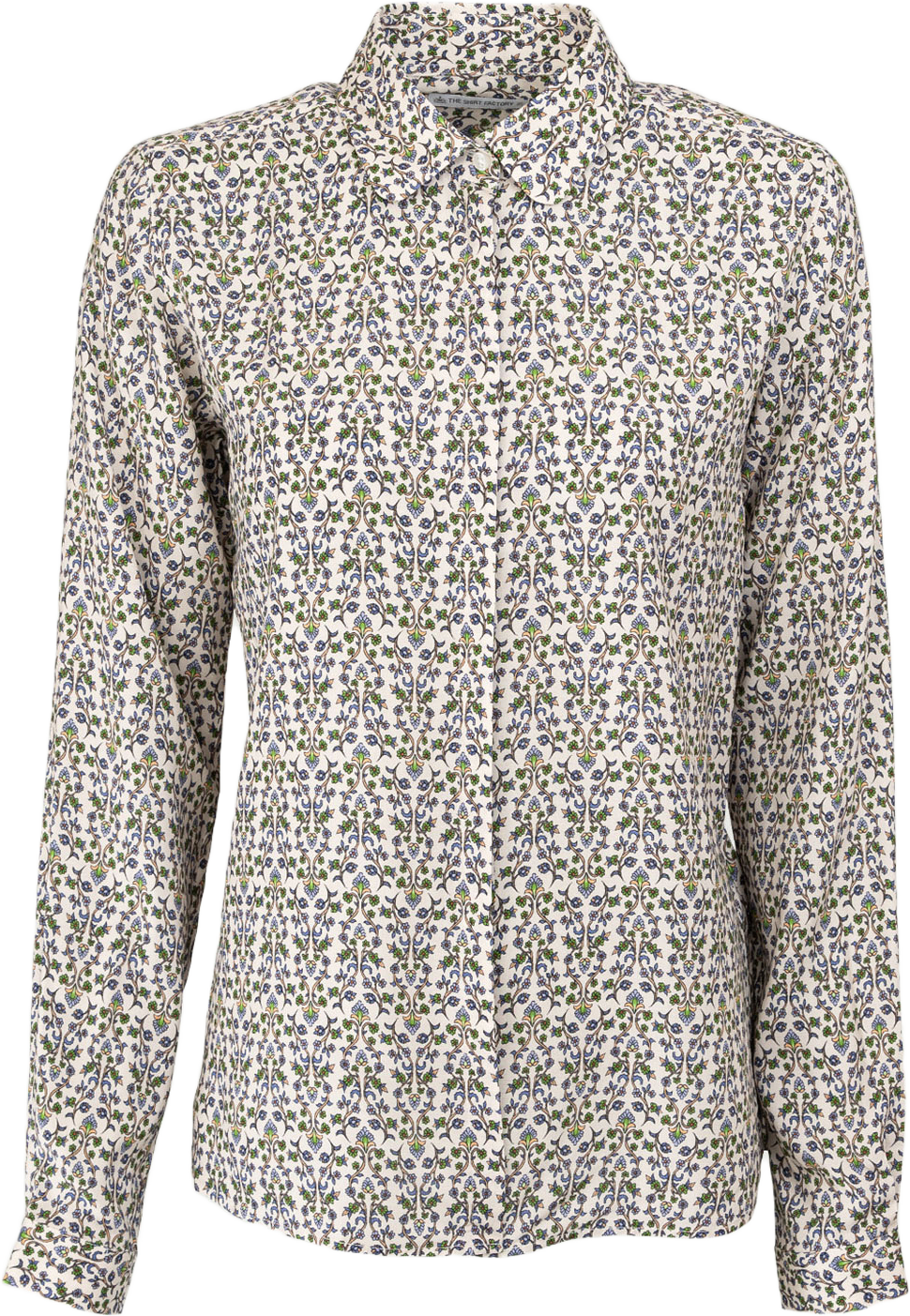Blus Gina Floral Medallion