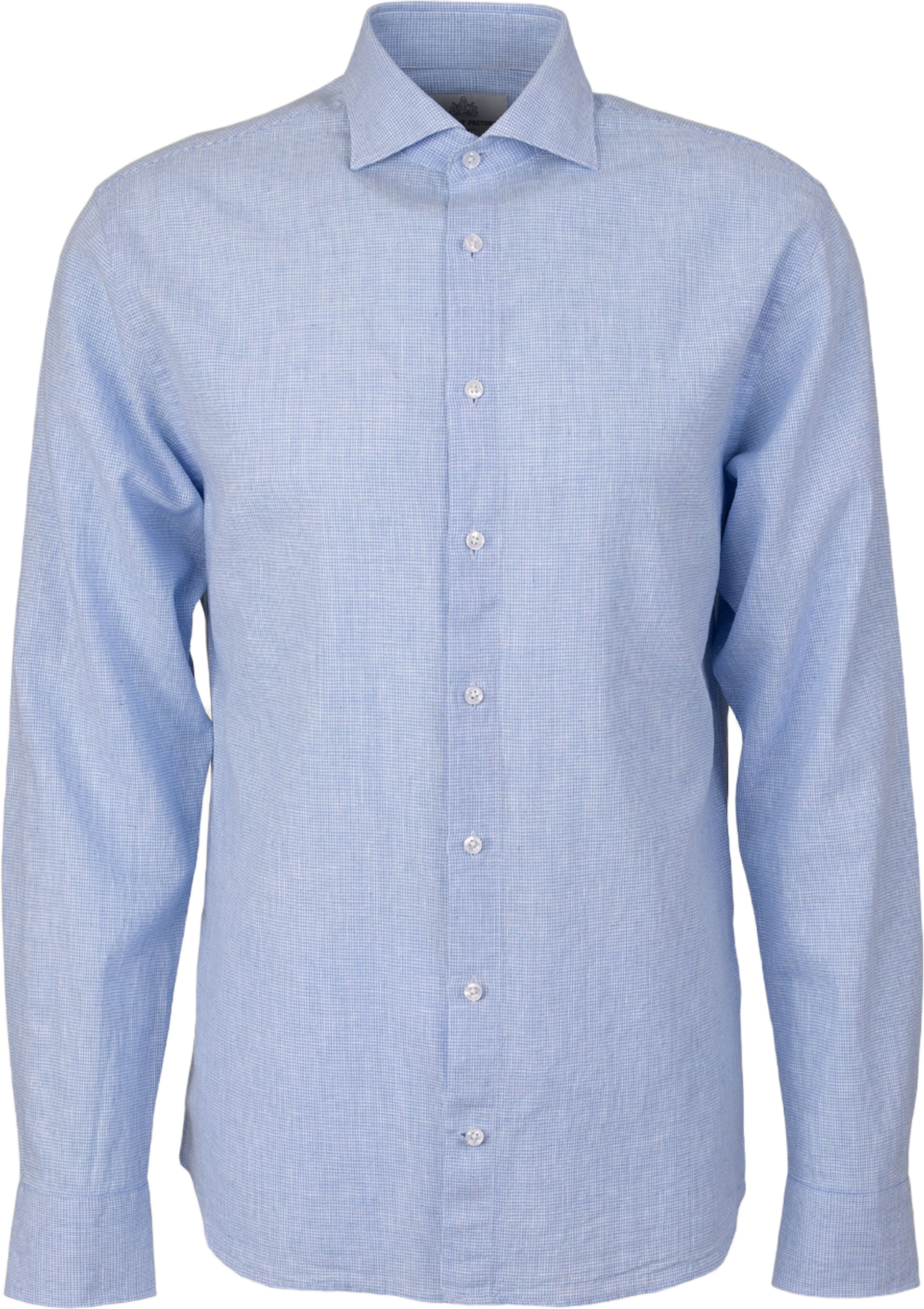 Linskjorta Bassano Houndstooth