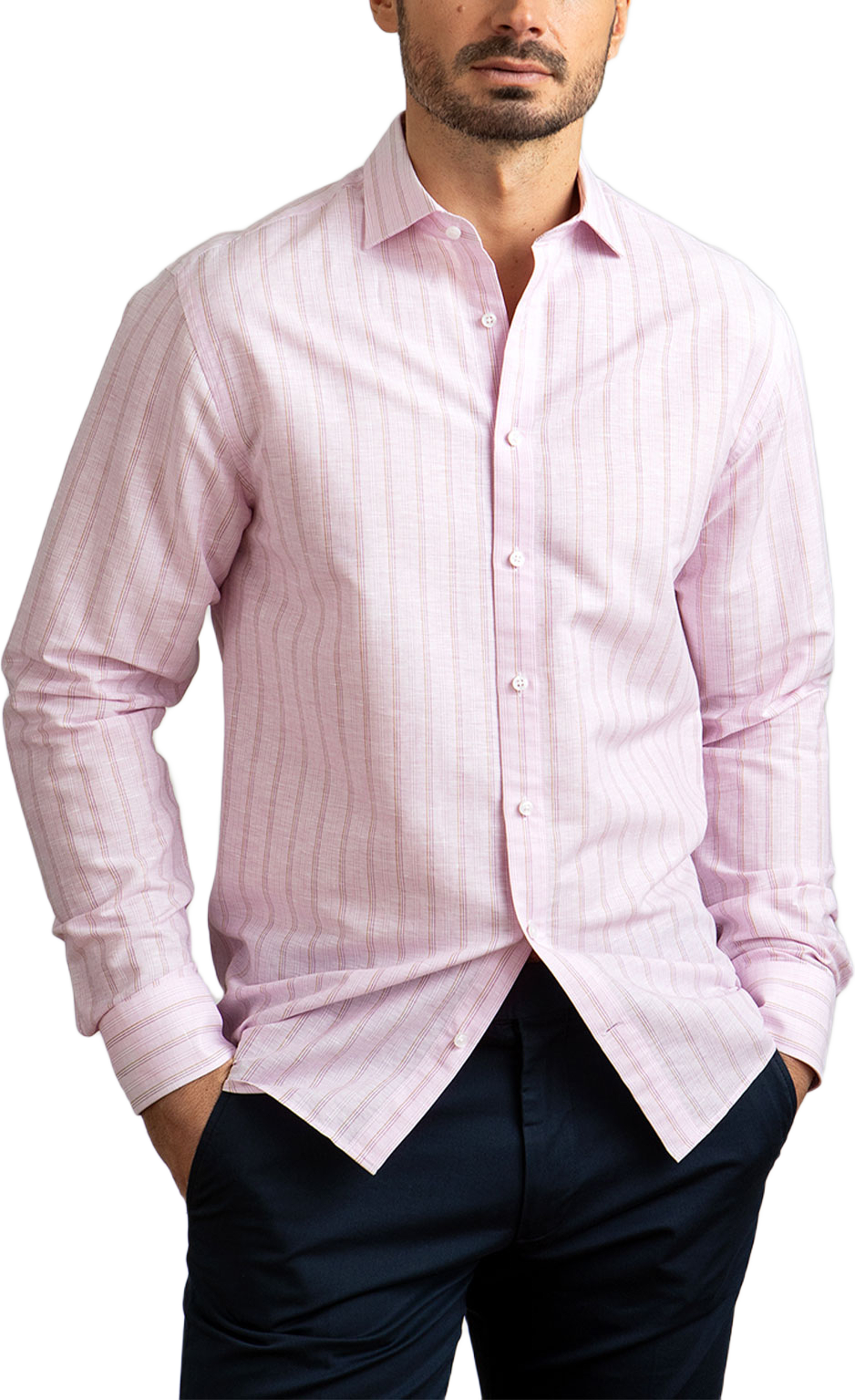 Linskjorta Terni Stripe