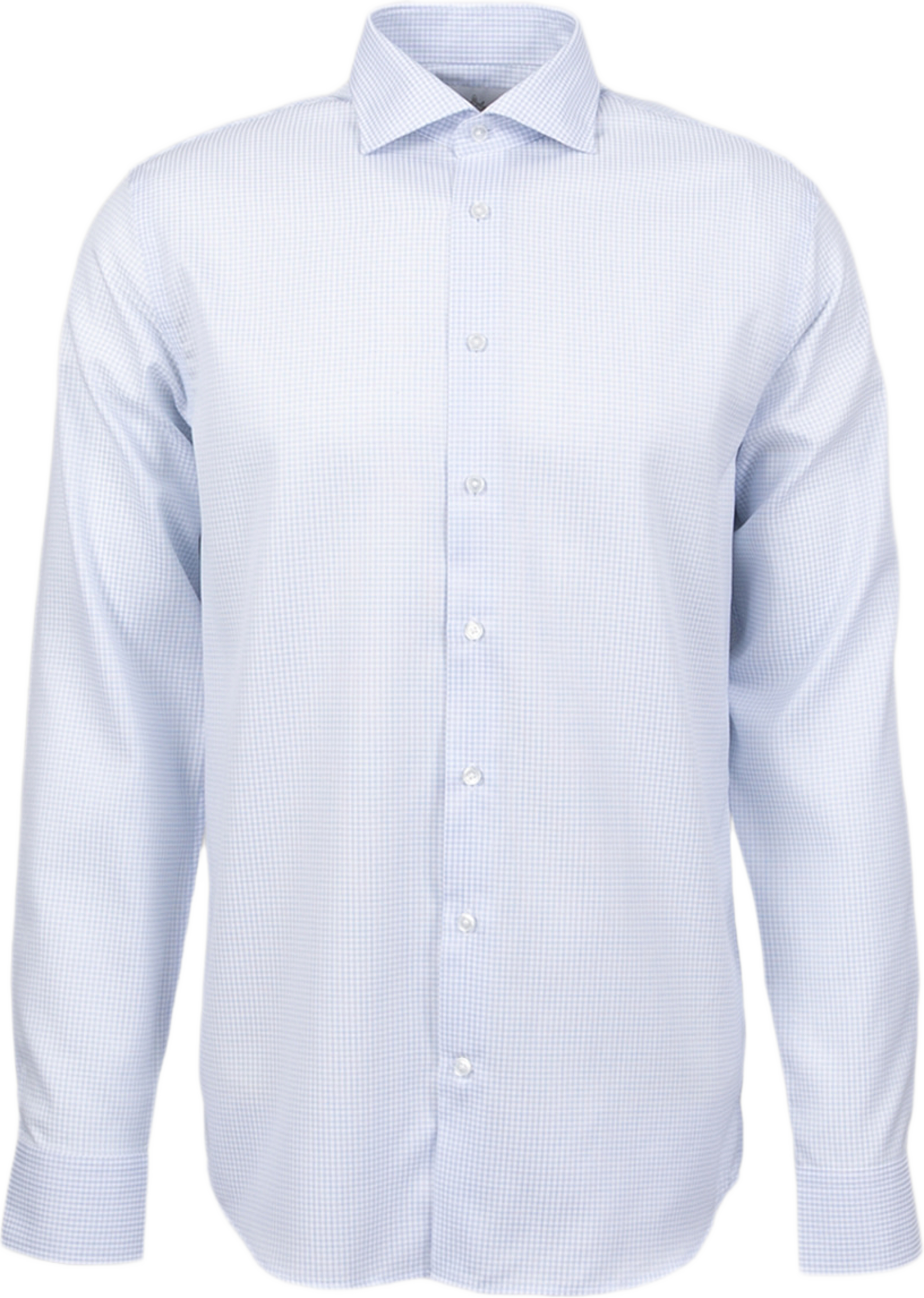 Skjorta Salzburg Blå Rutig, från The Shirt Factory, i färgen Lt.blue. Klicka för att öppna bilden i stort format