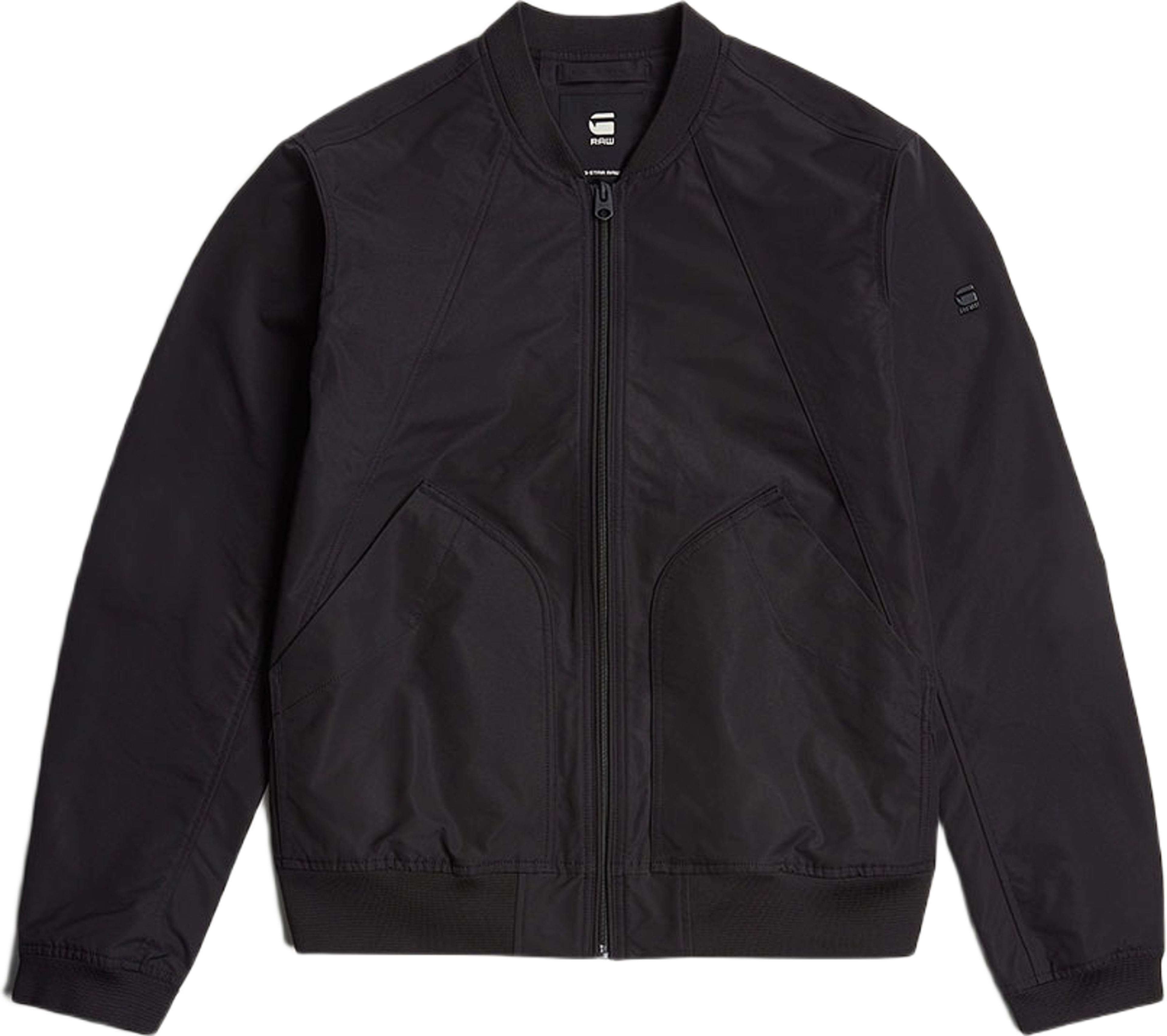 Unpadded bomber jacket