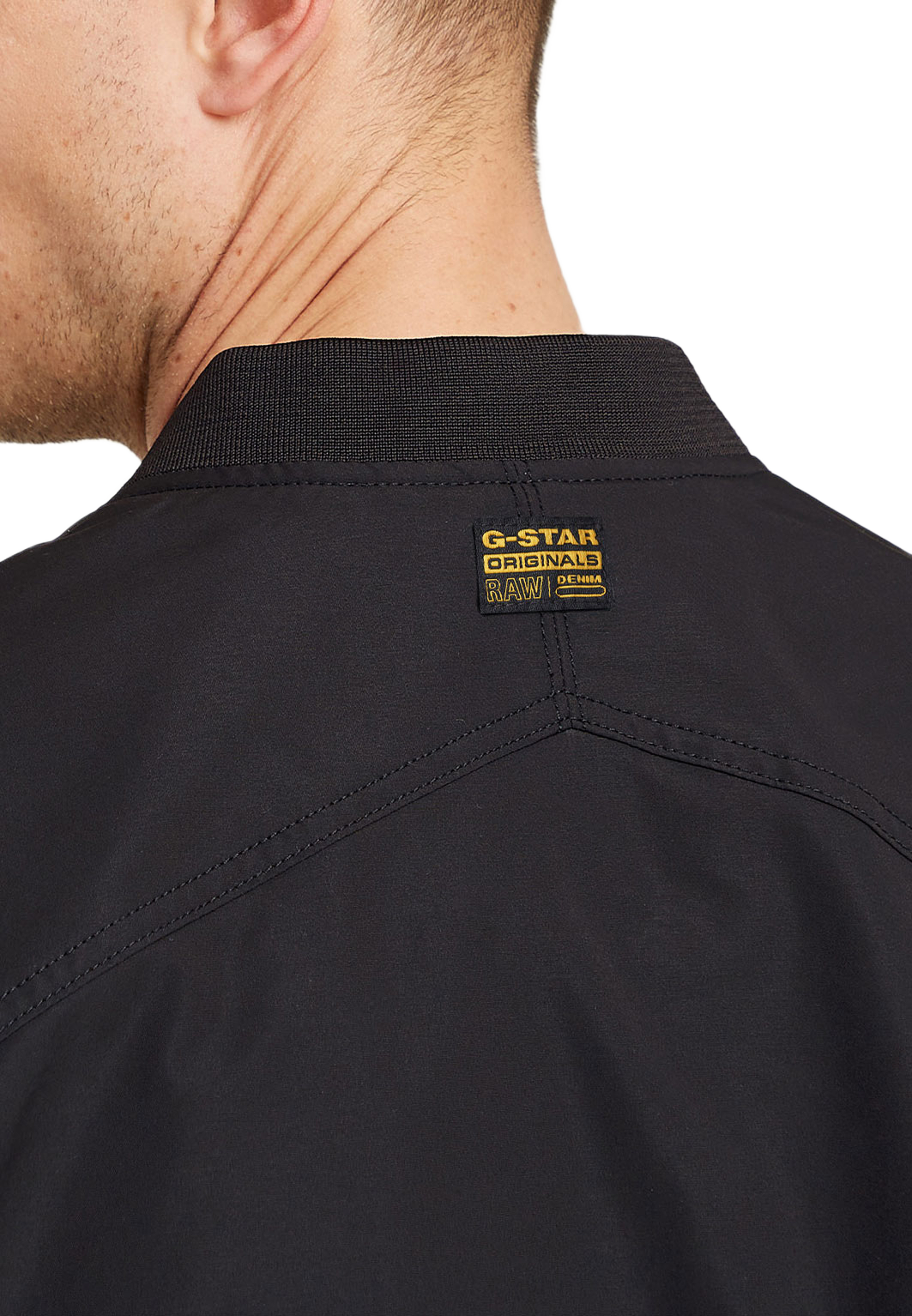 Unpadded bomber jacket