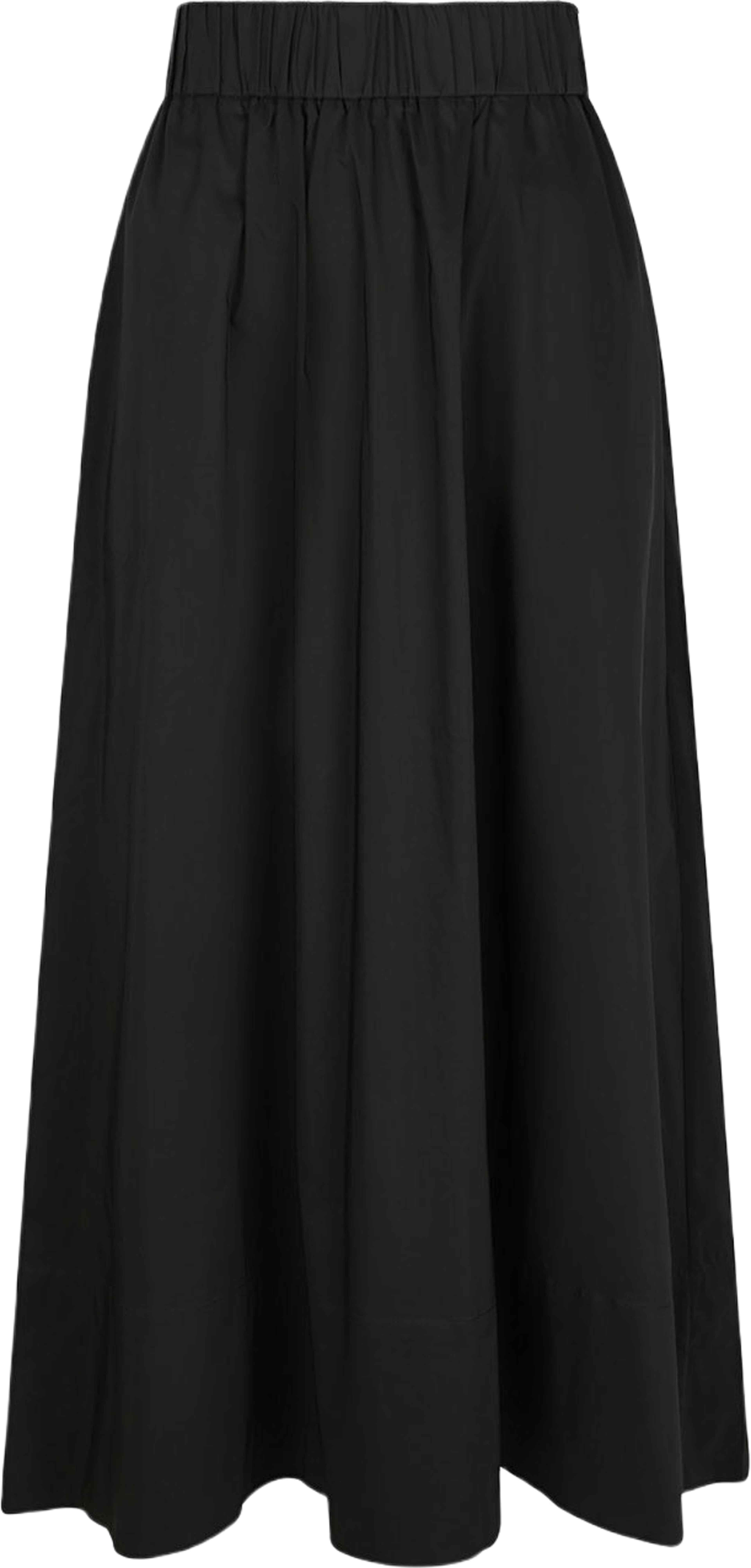 Yara Long Poplin Skirt