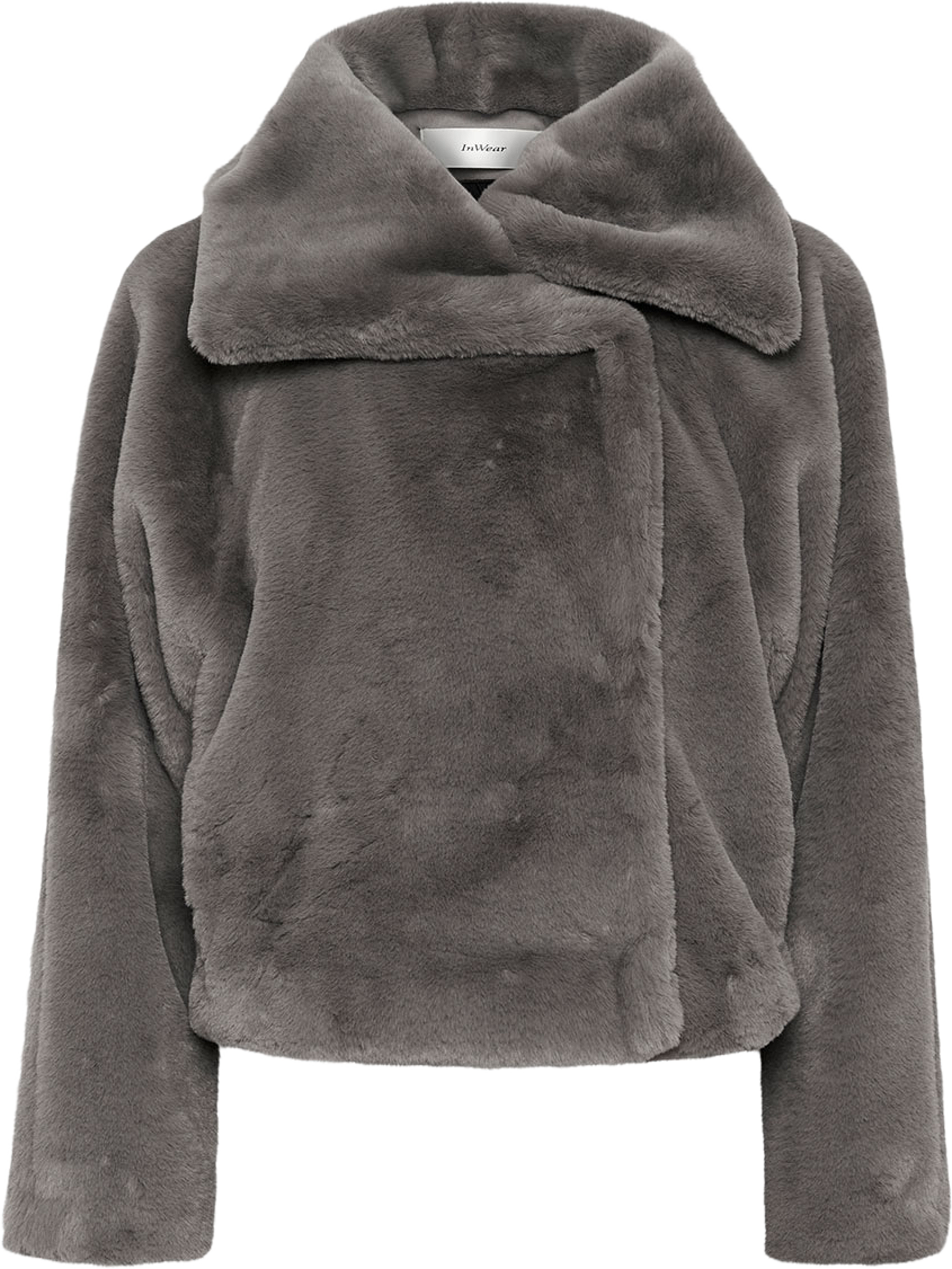 YoboIW Coat, från Inwear, i färgen Sandy Grey.