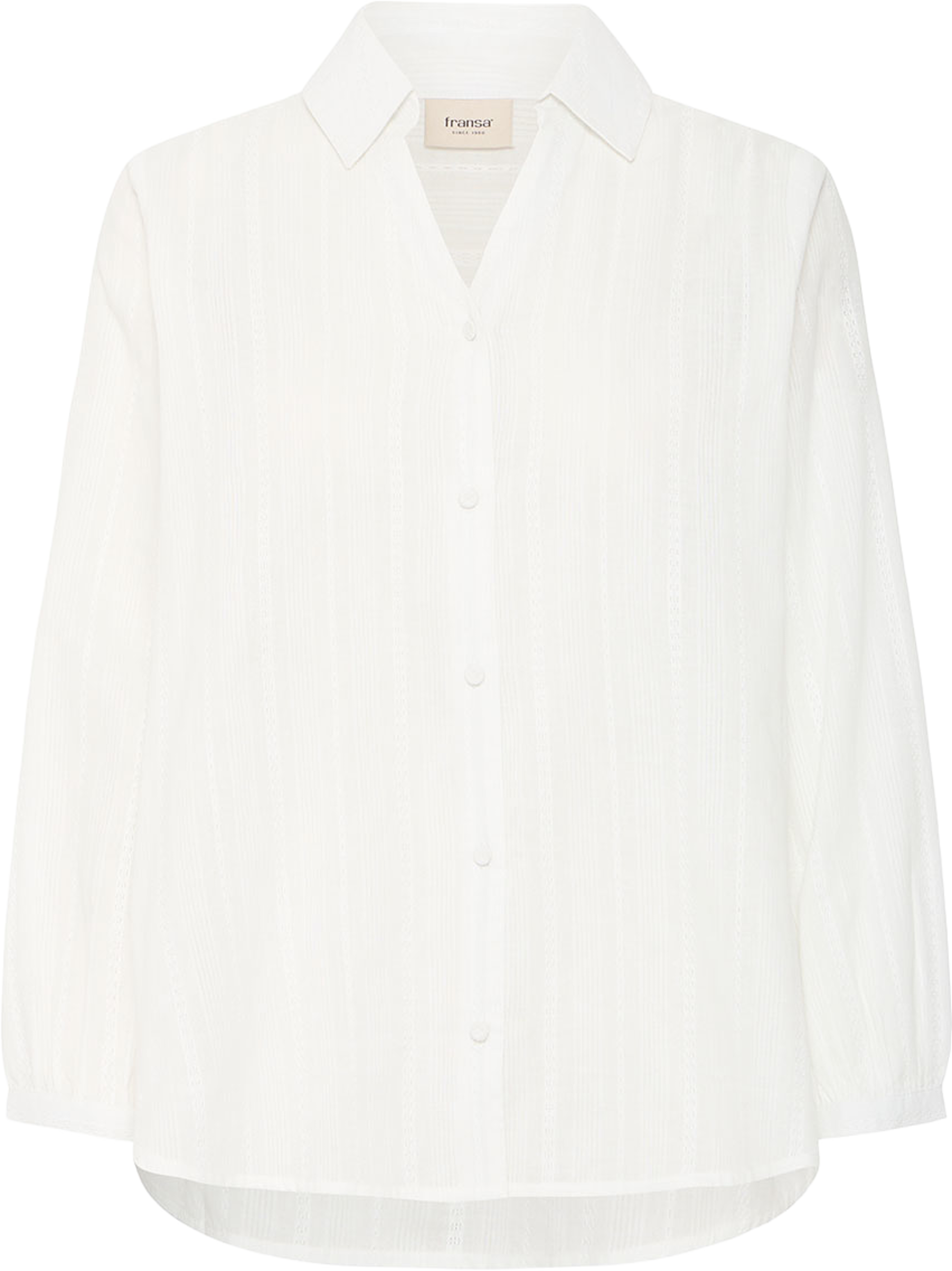 FRHANNIE Shirt, från Fransa, i färgen Blanc De Blanc.