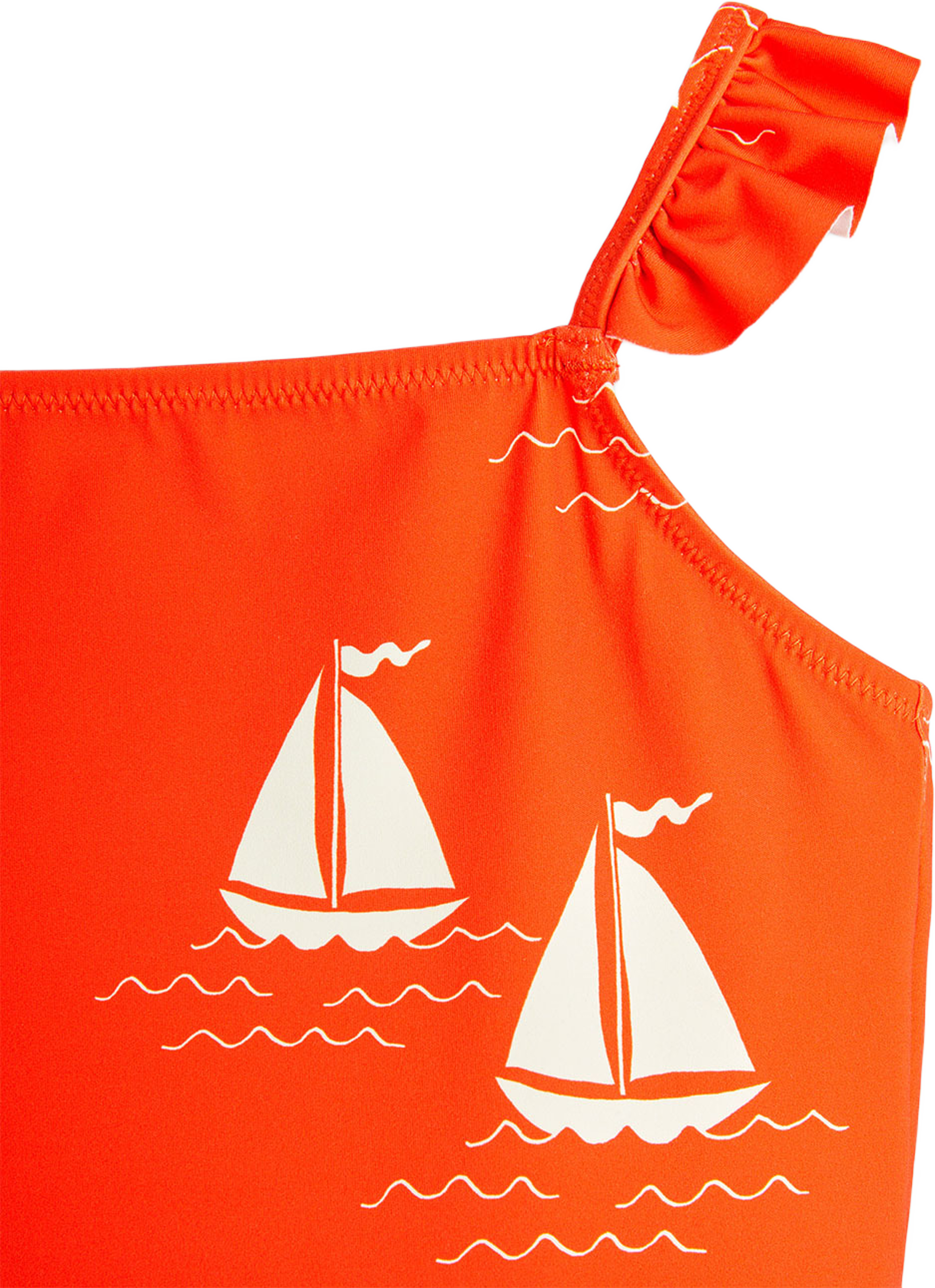 Sailing boats skirt swimsuit