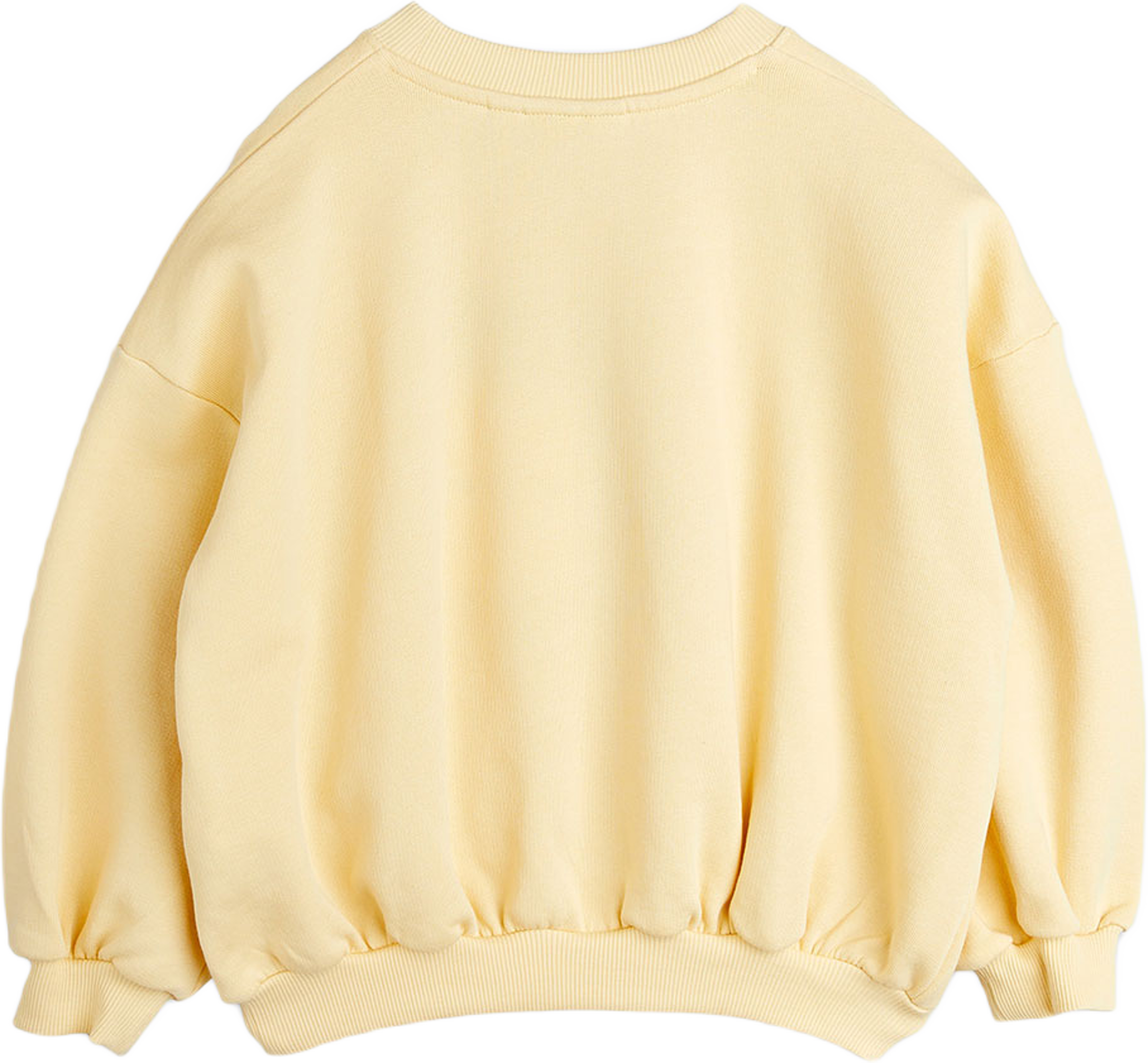 Note embroidered sweatshirt