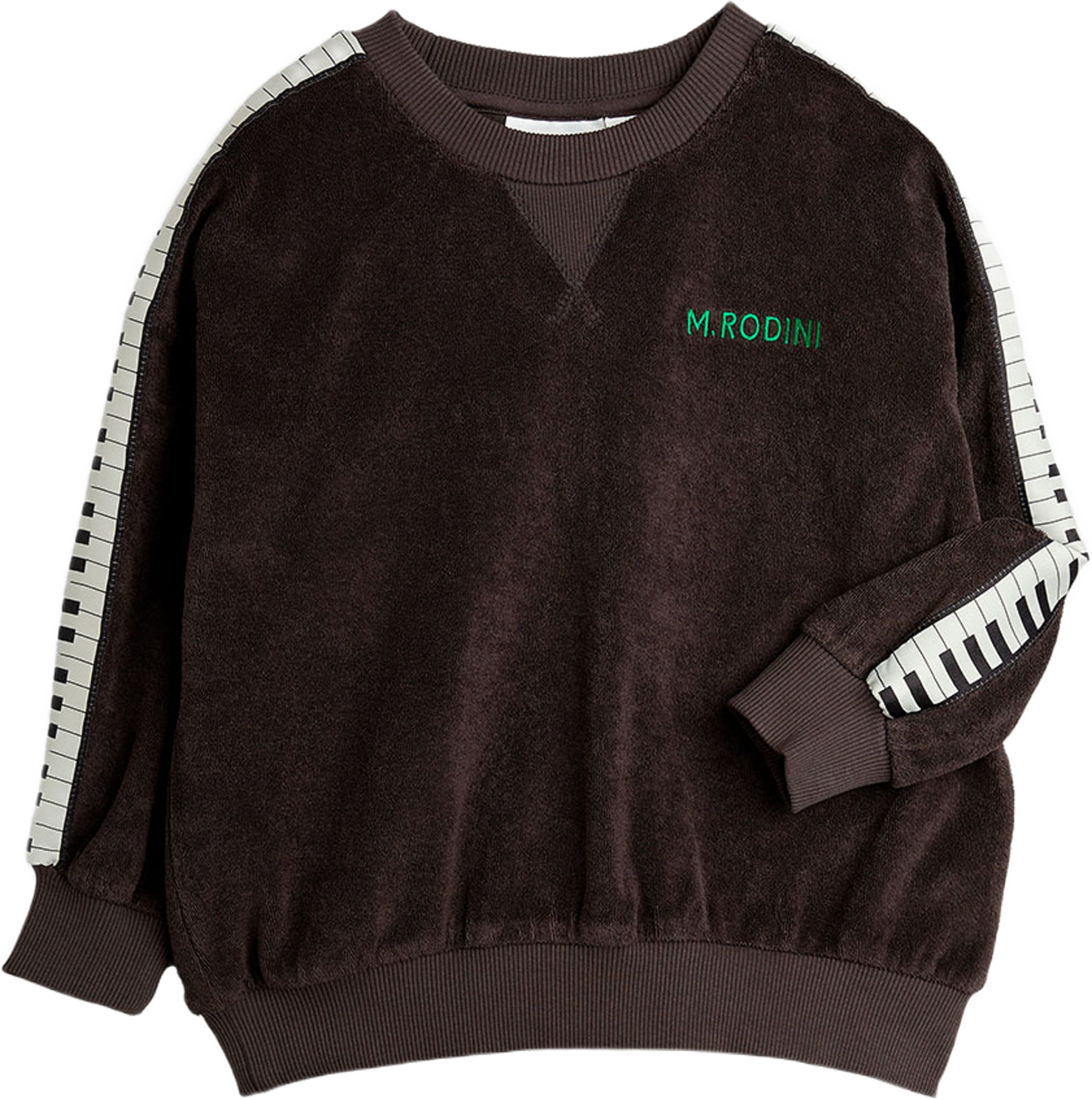 Piano terry sweatshirt