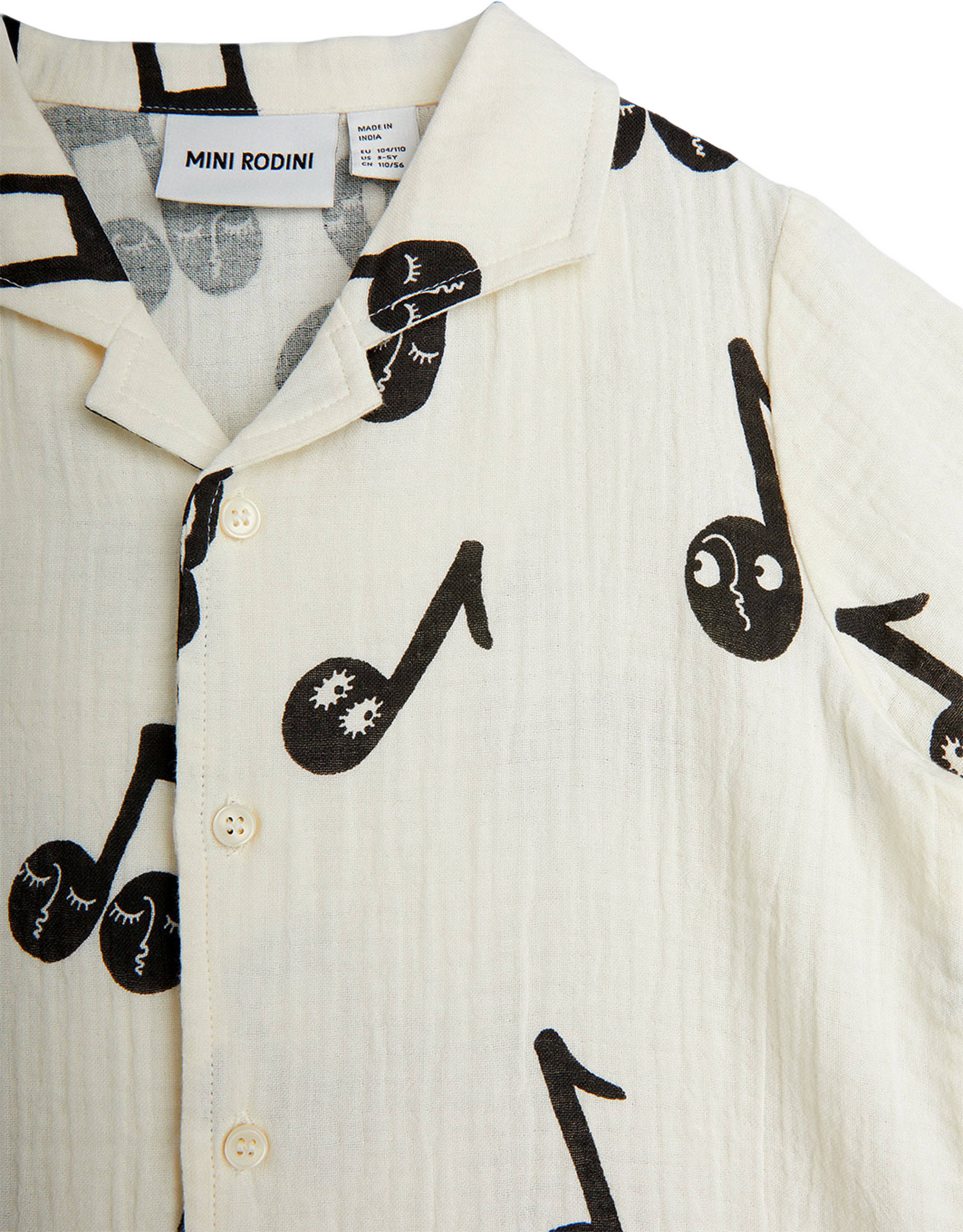 Note muslin Short-sleeve shirt