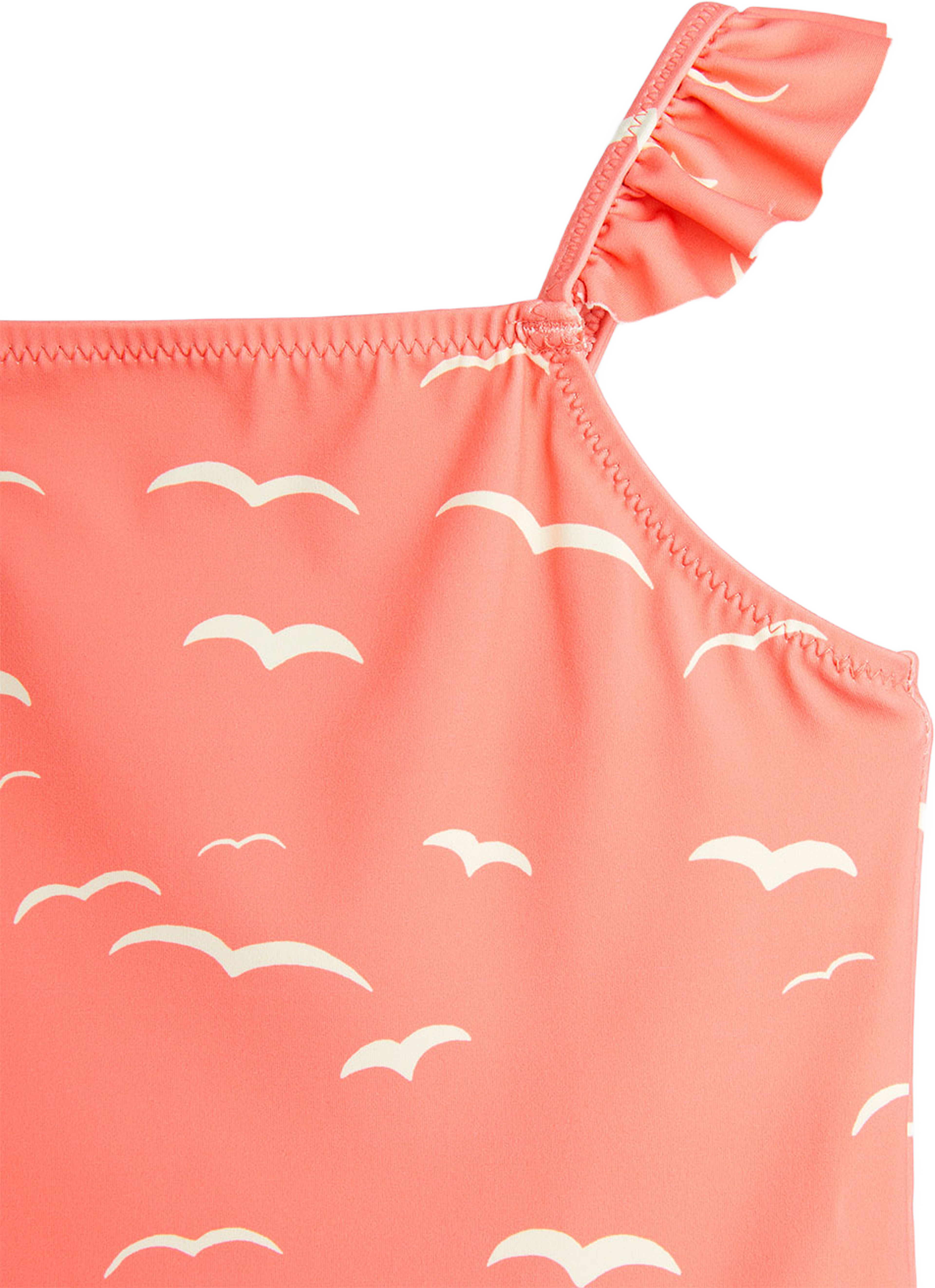 Seagull frill swimsuit