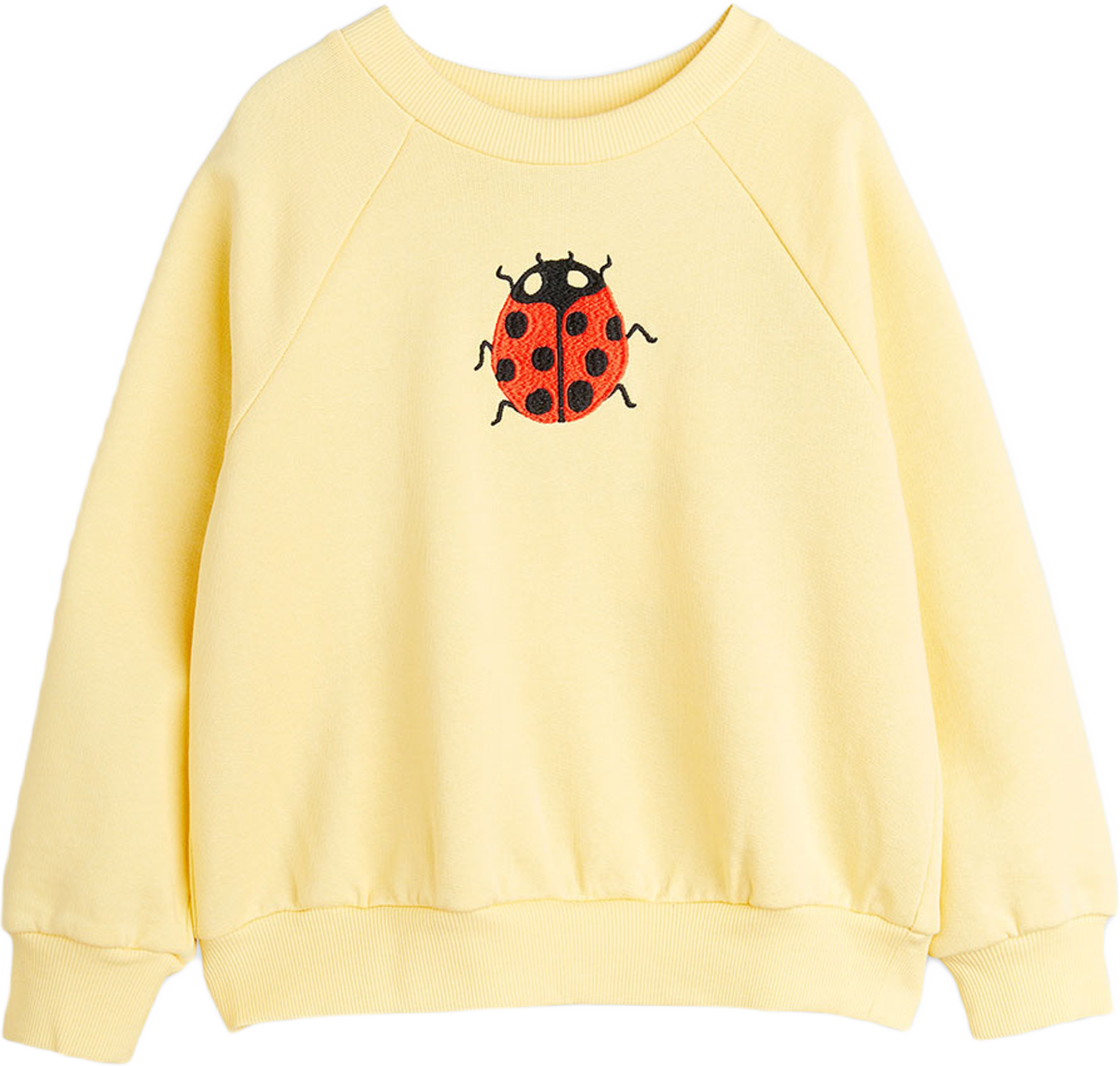 Ladybugs embroidered sweatshirt