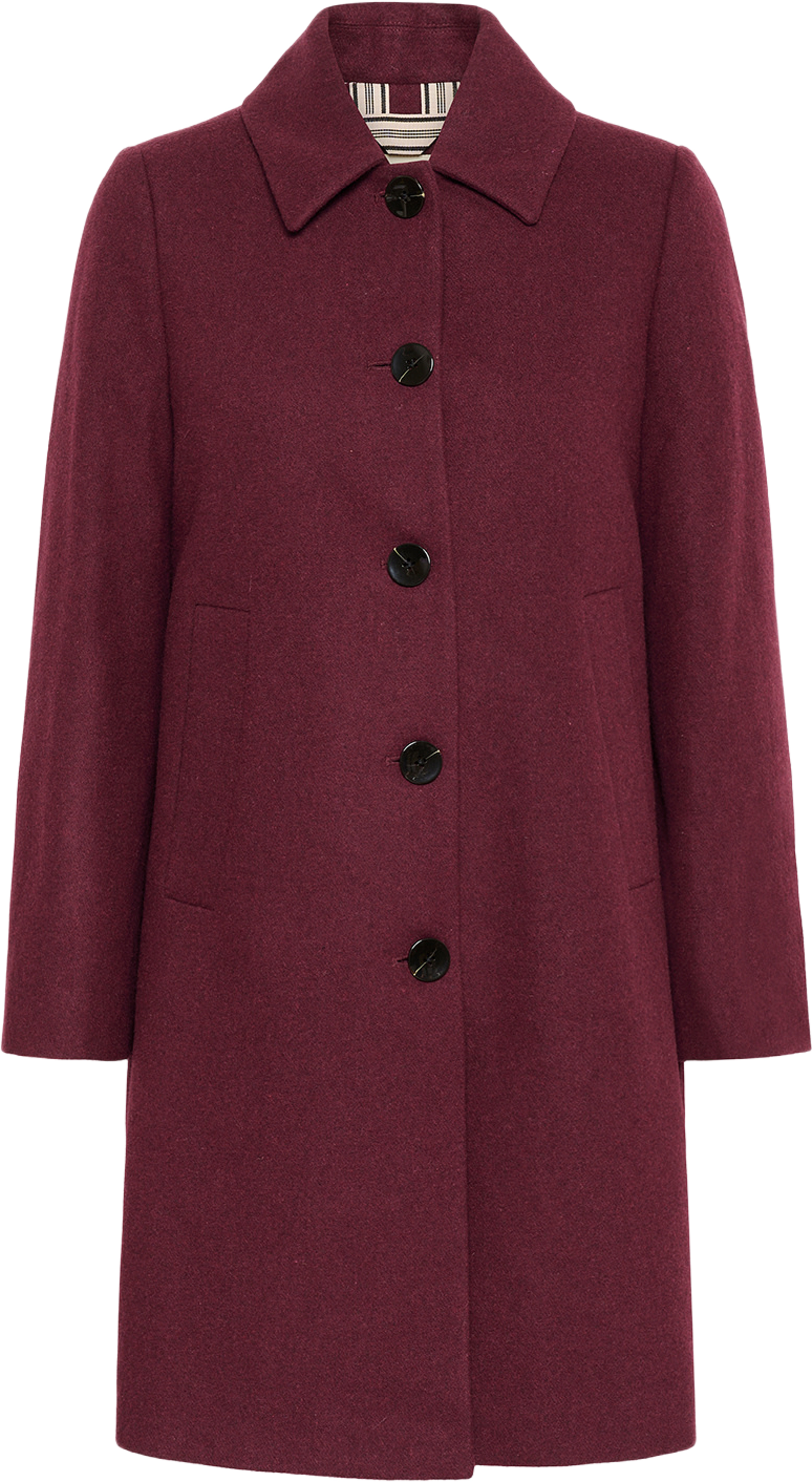Kamillas OTW Jacket, från Part Two, i färgen Tawny Port Melange. Klicka för att öppna bilden i stort format