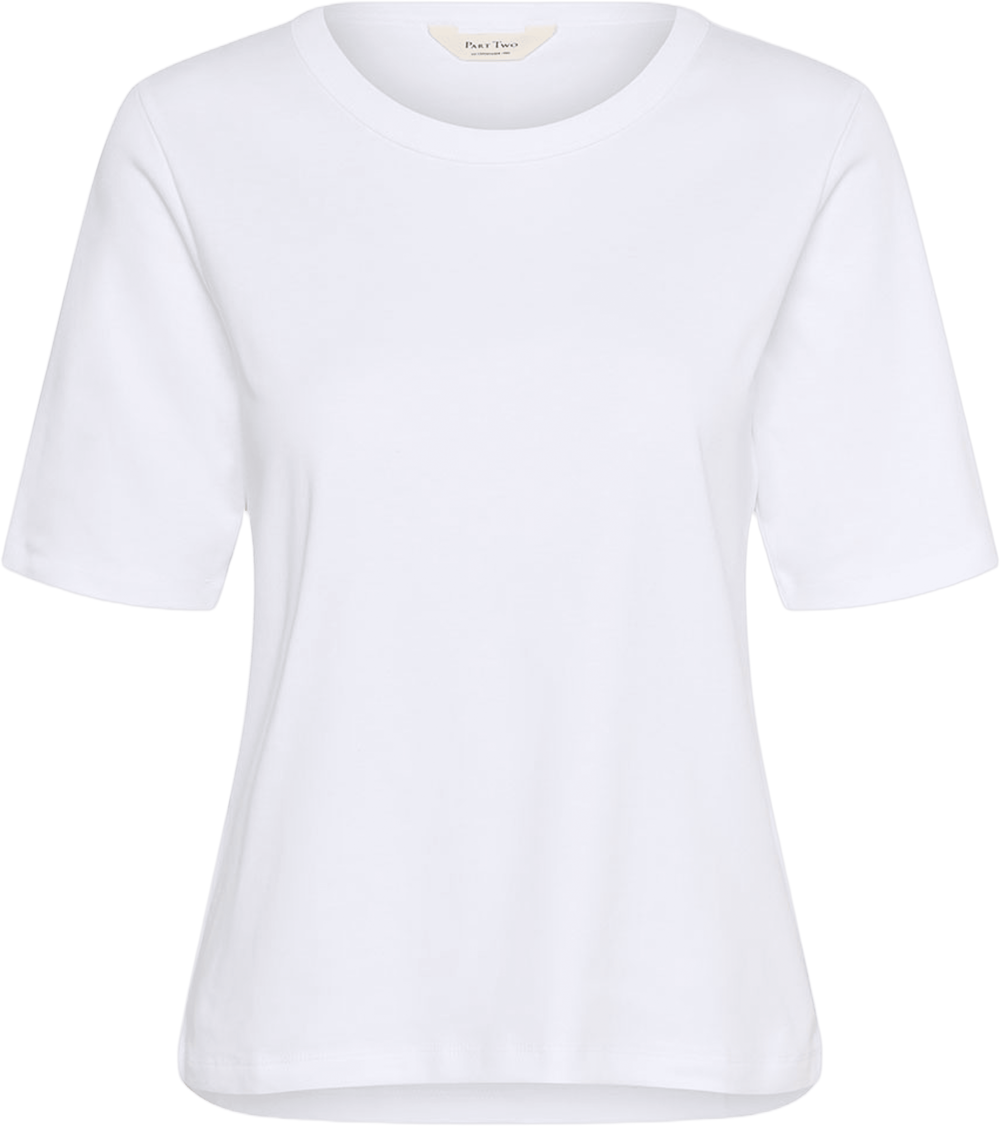 RatanaPW T-shirt, från Part Two, i färgen Bright White. Klicka för att öppna bilden i stort format
