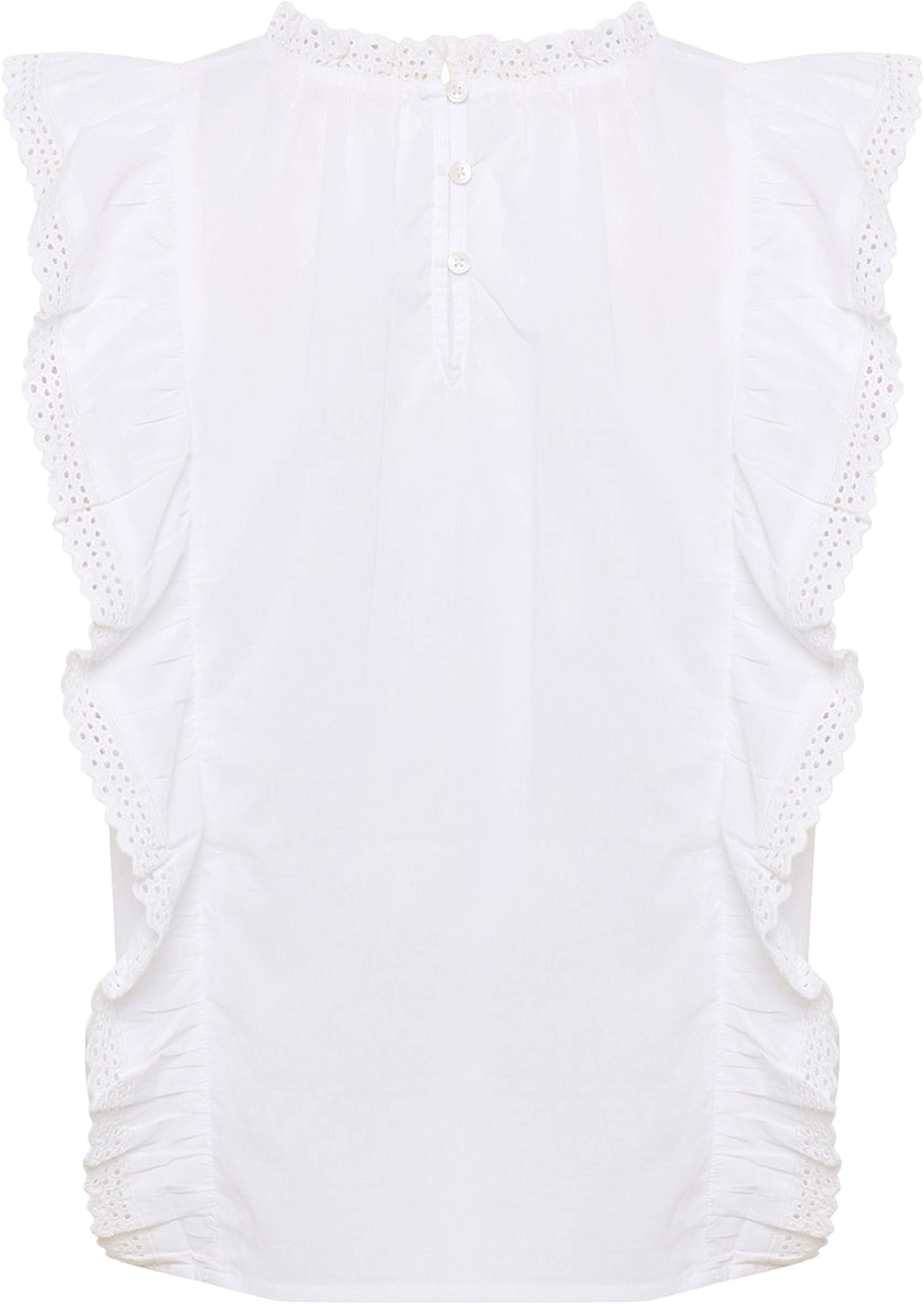 TheanaPW Top, från Part Two, i färgen Bright White.