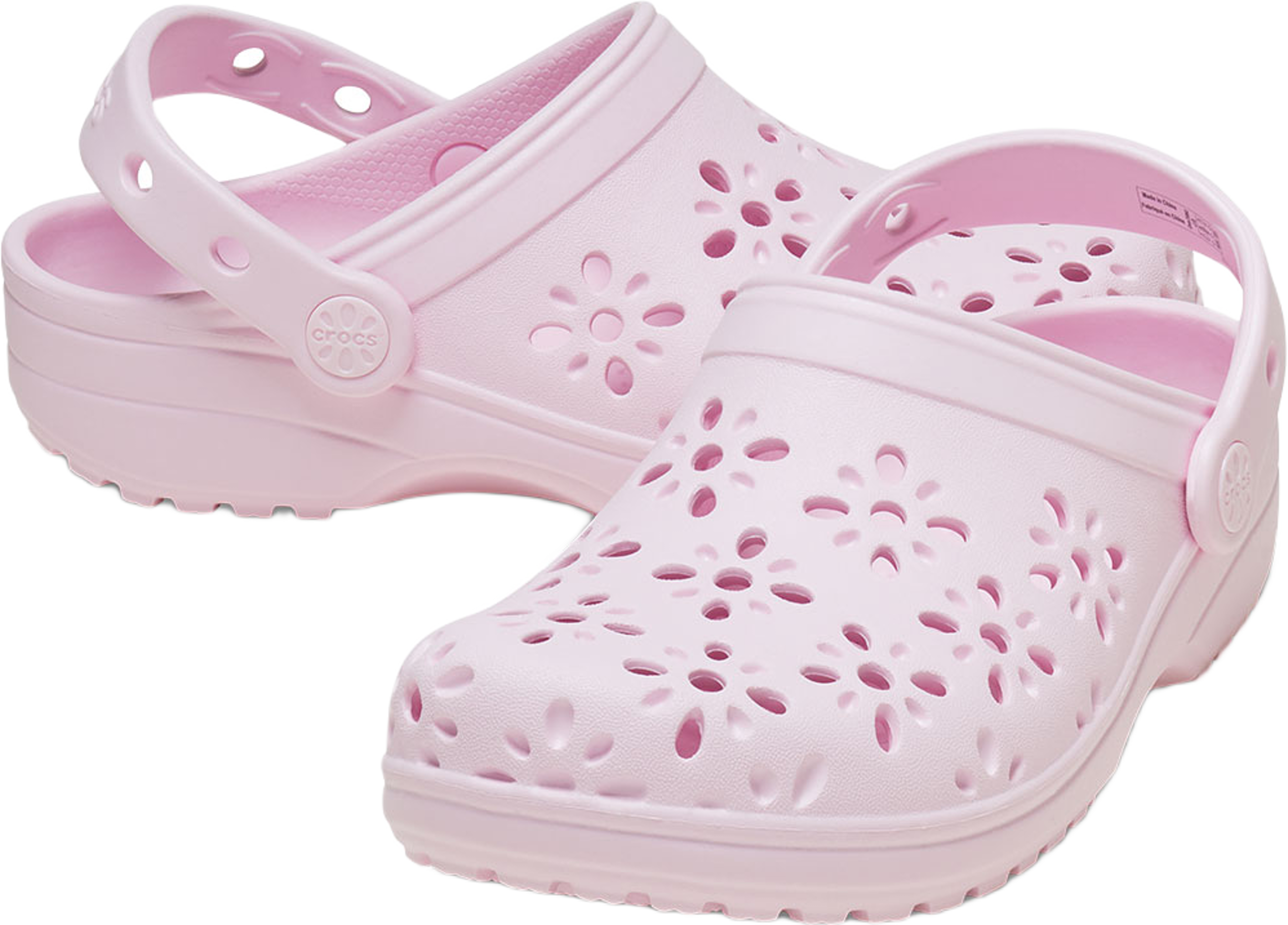 Classic Floral Cut Out Clog