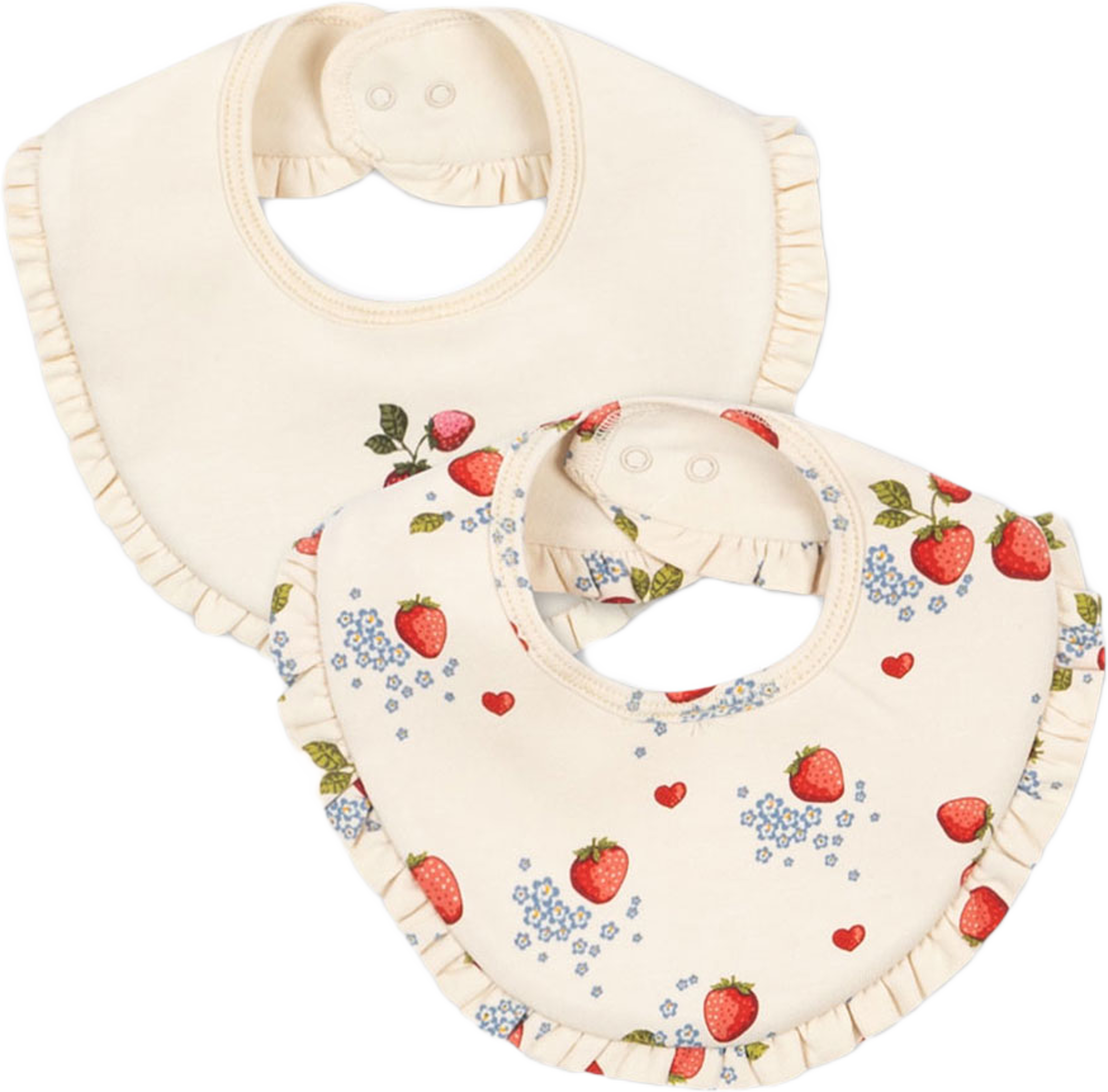 BASIC 2 PACK FRILL BIB
