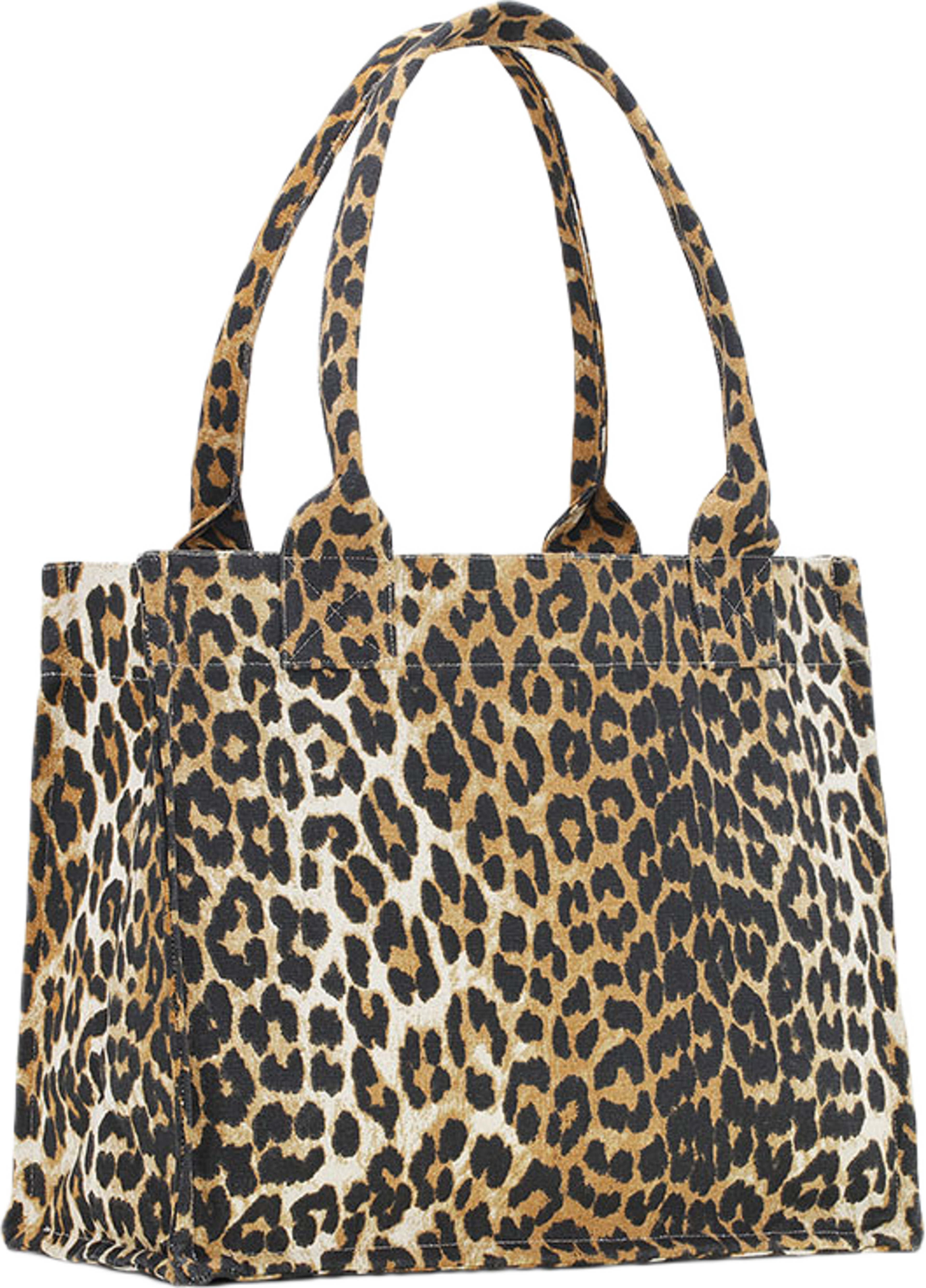 Canvas Shopper Leo Print