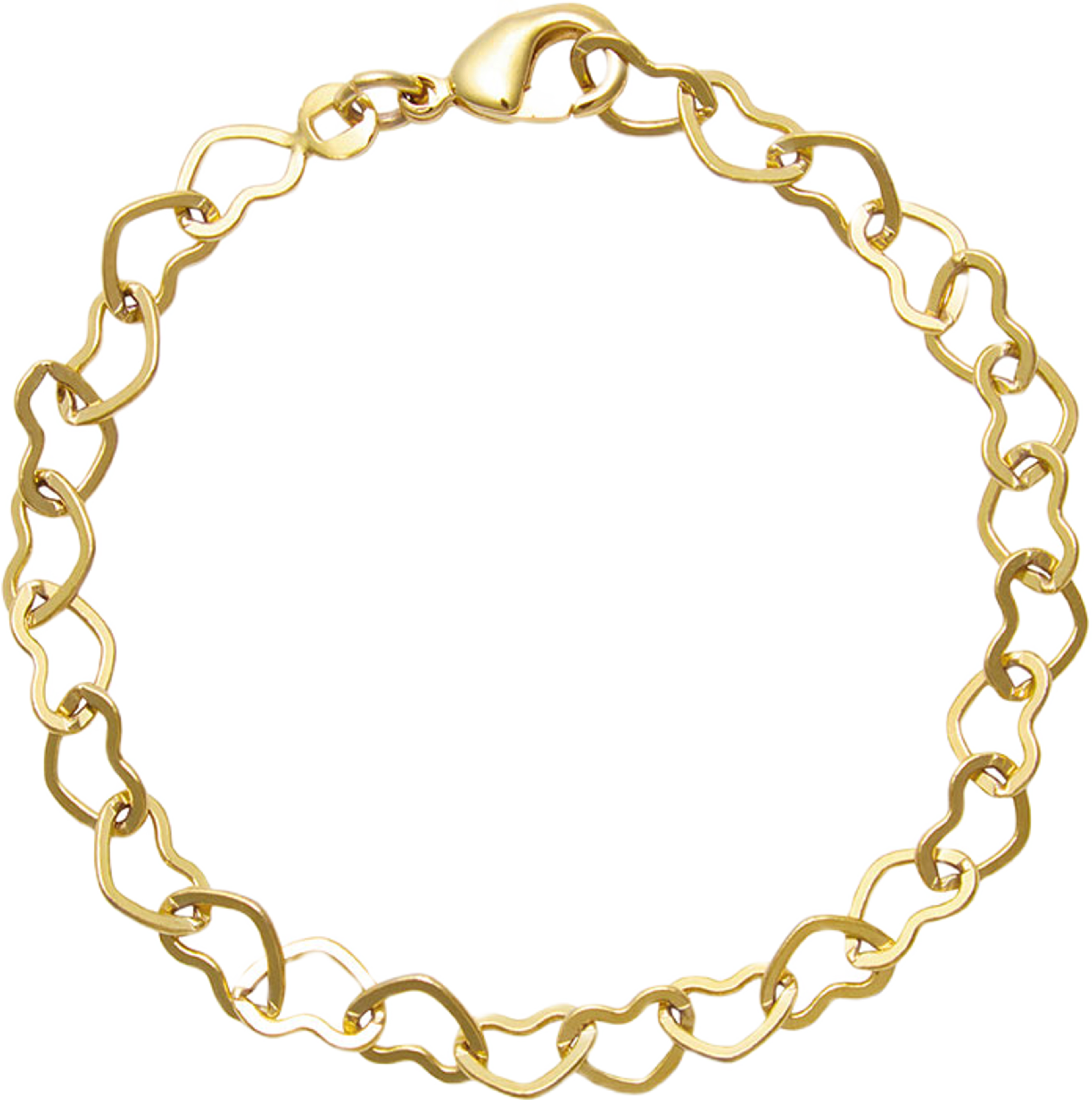 Heart Chain Bracelet