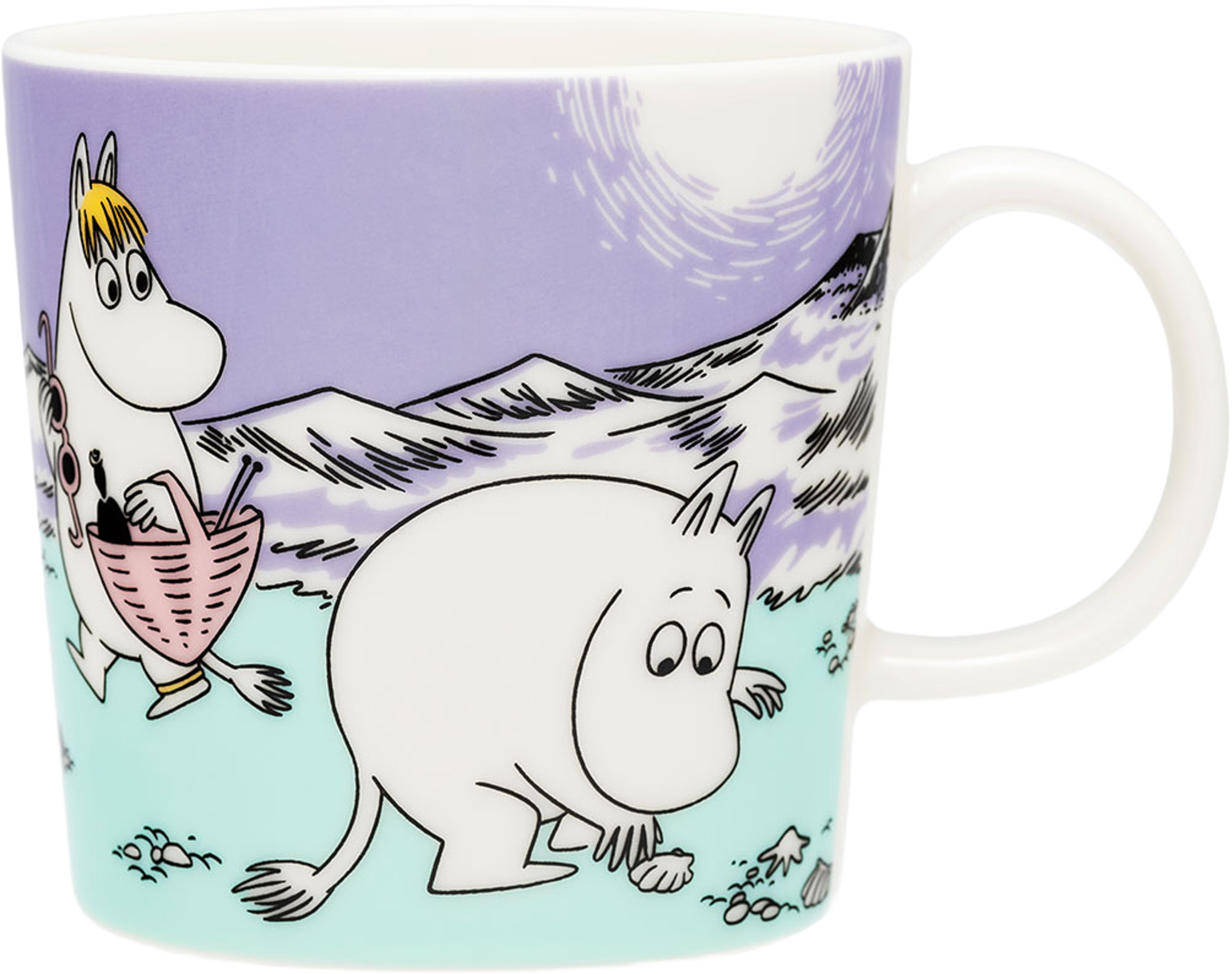Mumin mugg 0,3L Strandliv