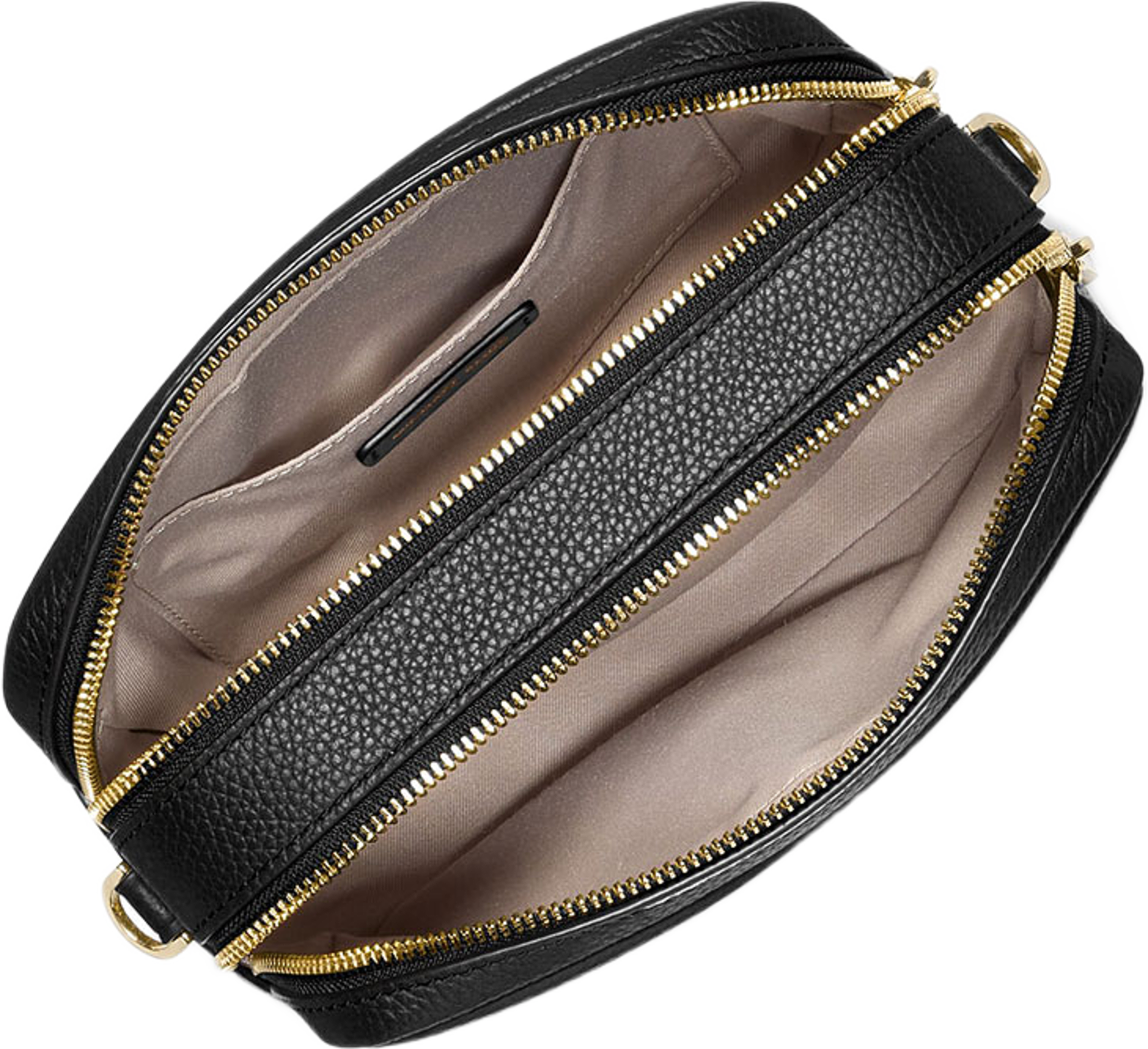Bryant Medium Pebbled Leather Camera Crossbody Bag