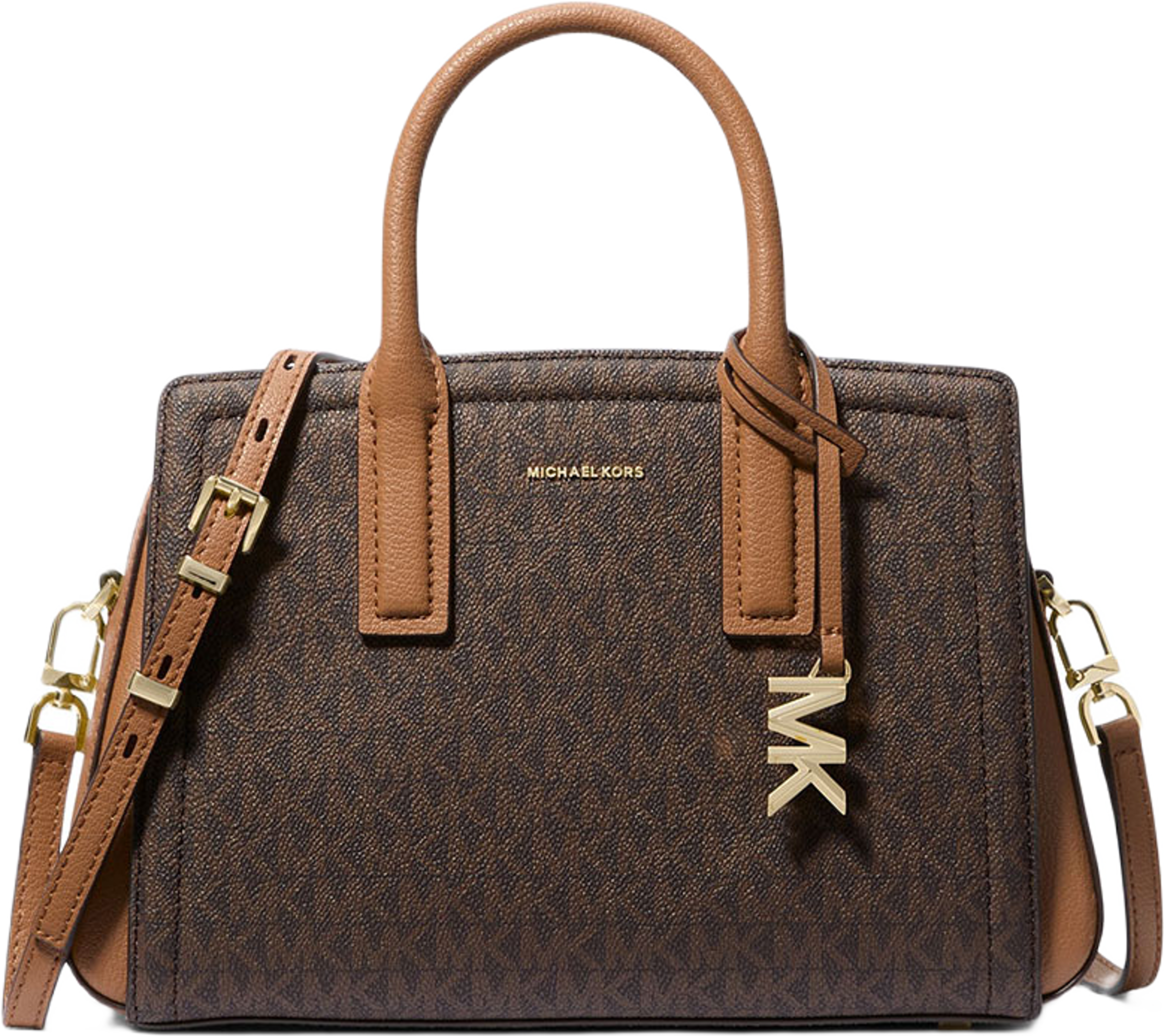 Laila Small Signature Logo Satchel